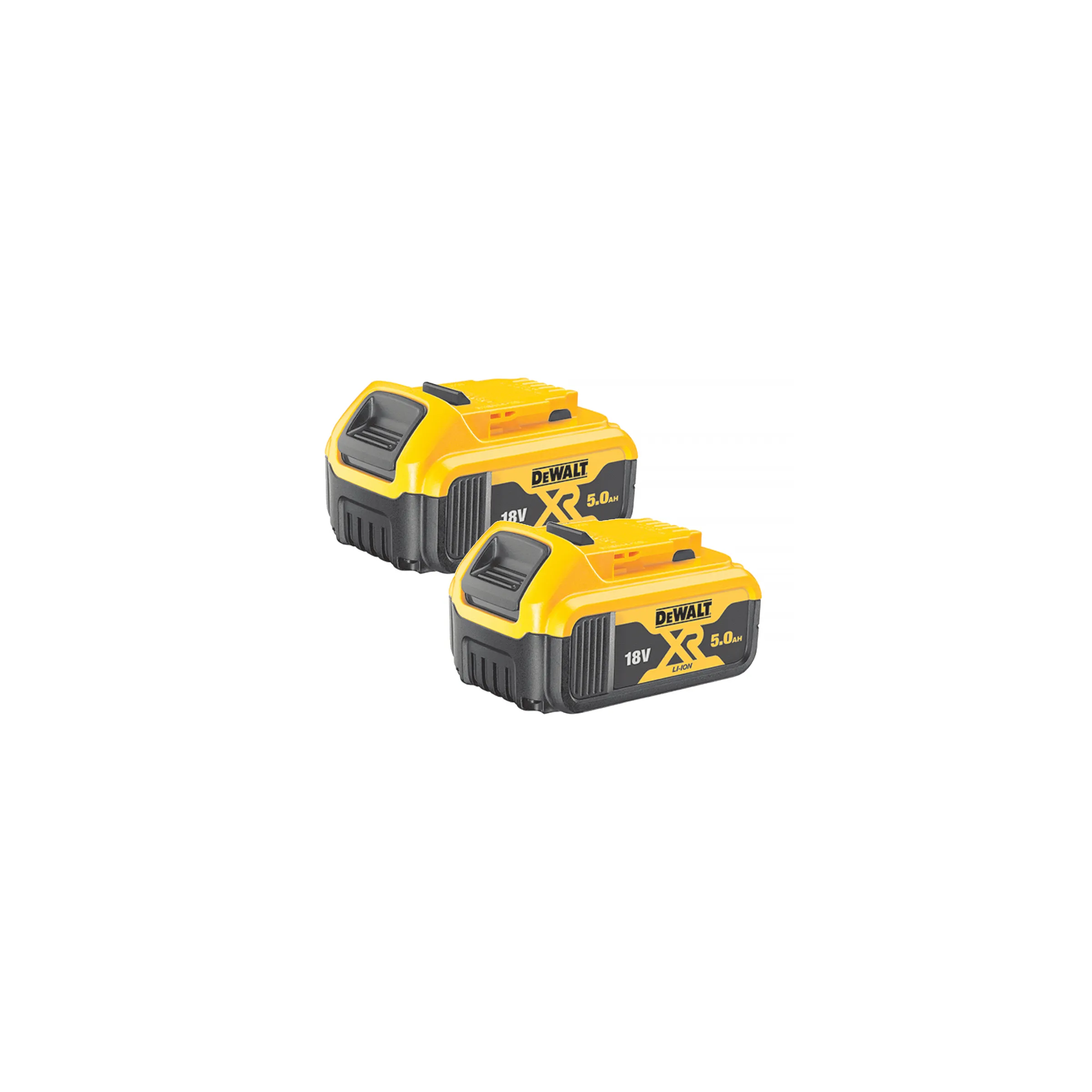 Batterikit 18V, 5,0 Ah, DCB184P2, 2-pakke