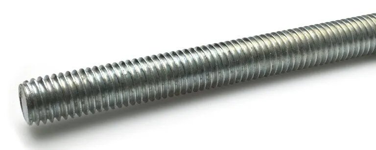 Helgängad stång HGS 8.8 FZB 2 meter