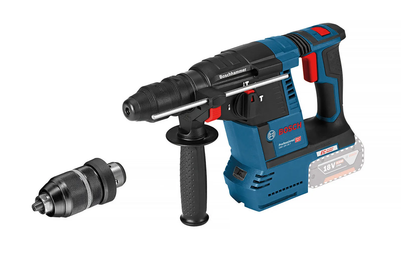 Borrhammare GBH 18V-26, utan batteri & laddare