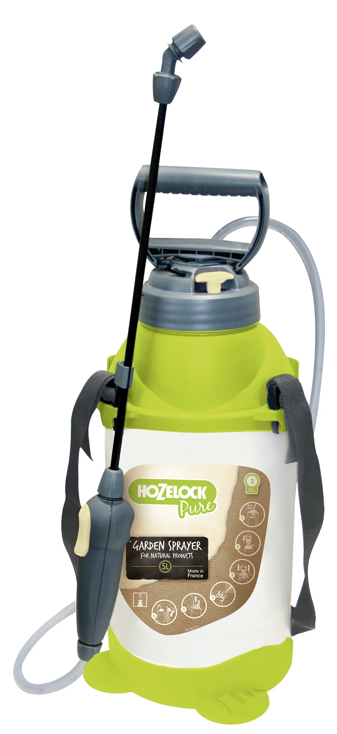 Trykksp sprøyte Pure 7L ugresseddik