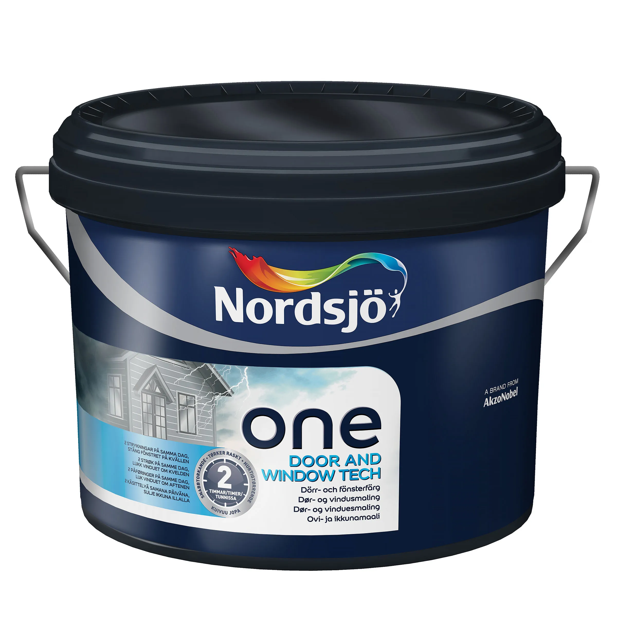One Door & Window Tech, vit, 2,5 L