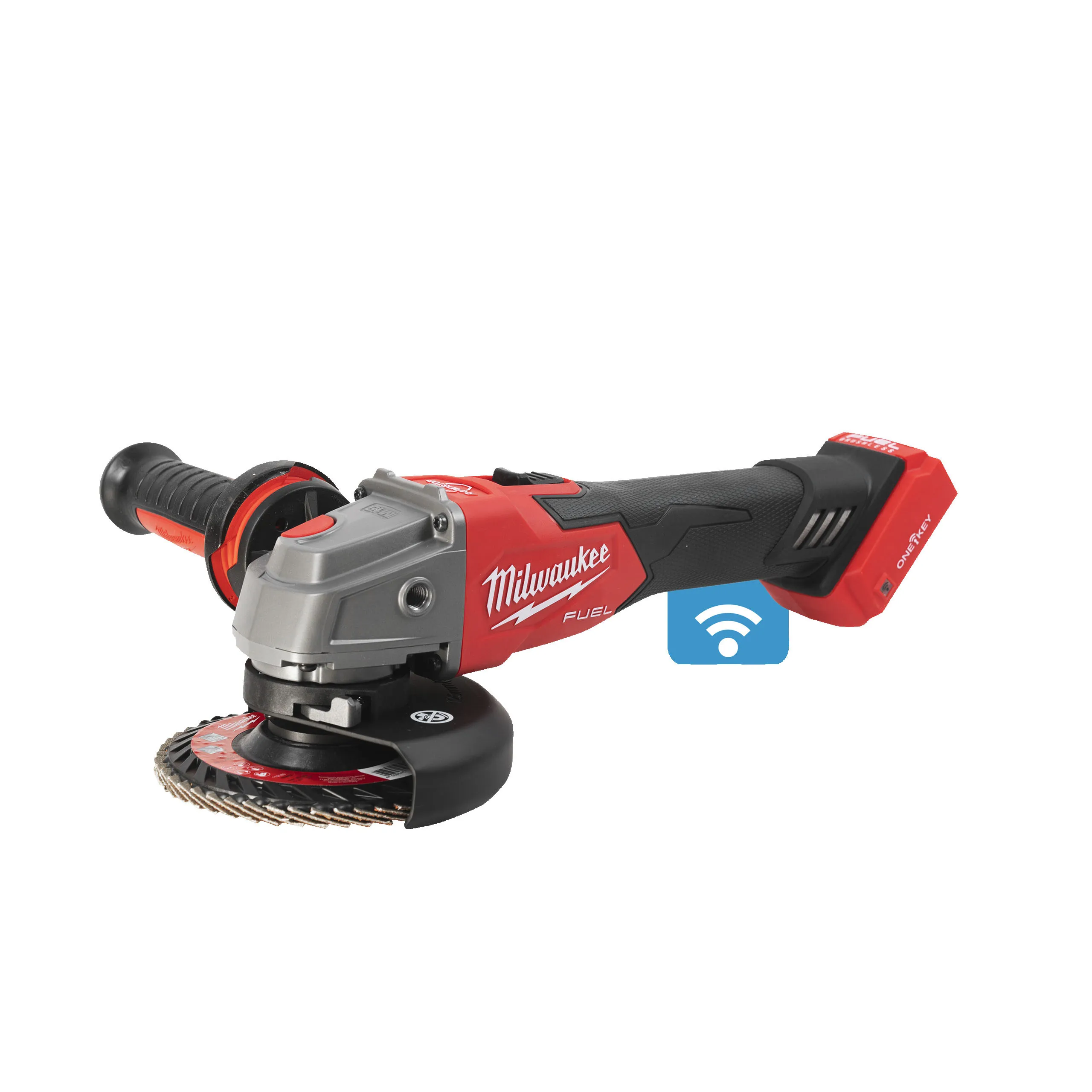 Vinkelslip M18 ONEFSAG125XB-0X, utan batteri & laddare