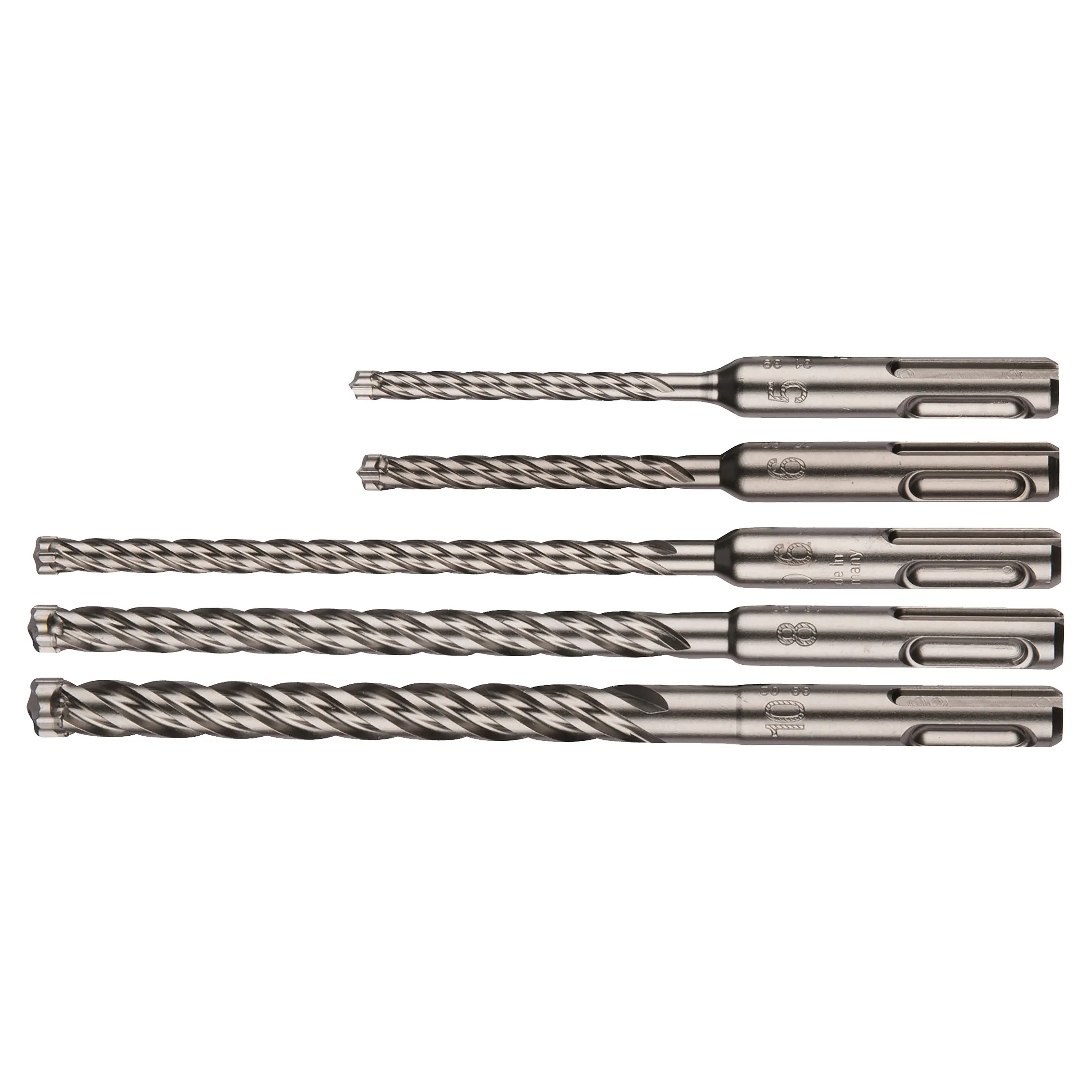 Borrsett SDS+, 5 deler