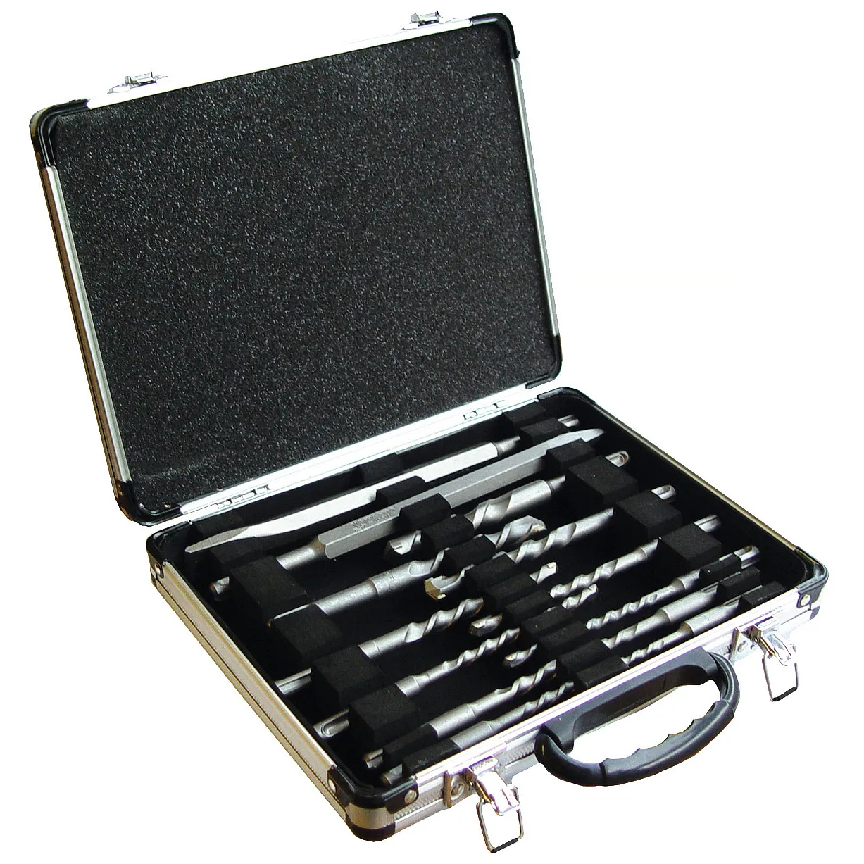 Bor- & meiselsett D-20111, SDS-Plus, 13 deler.