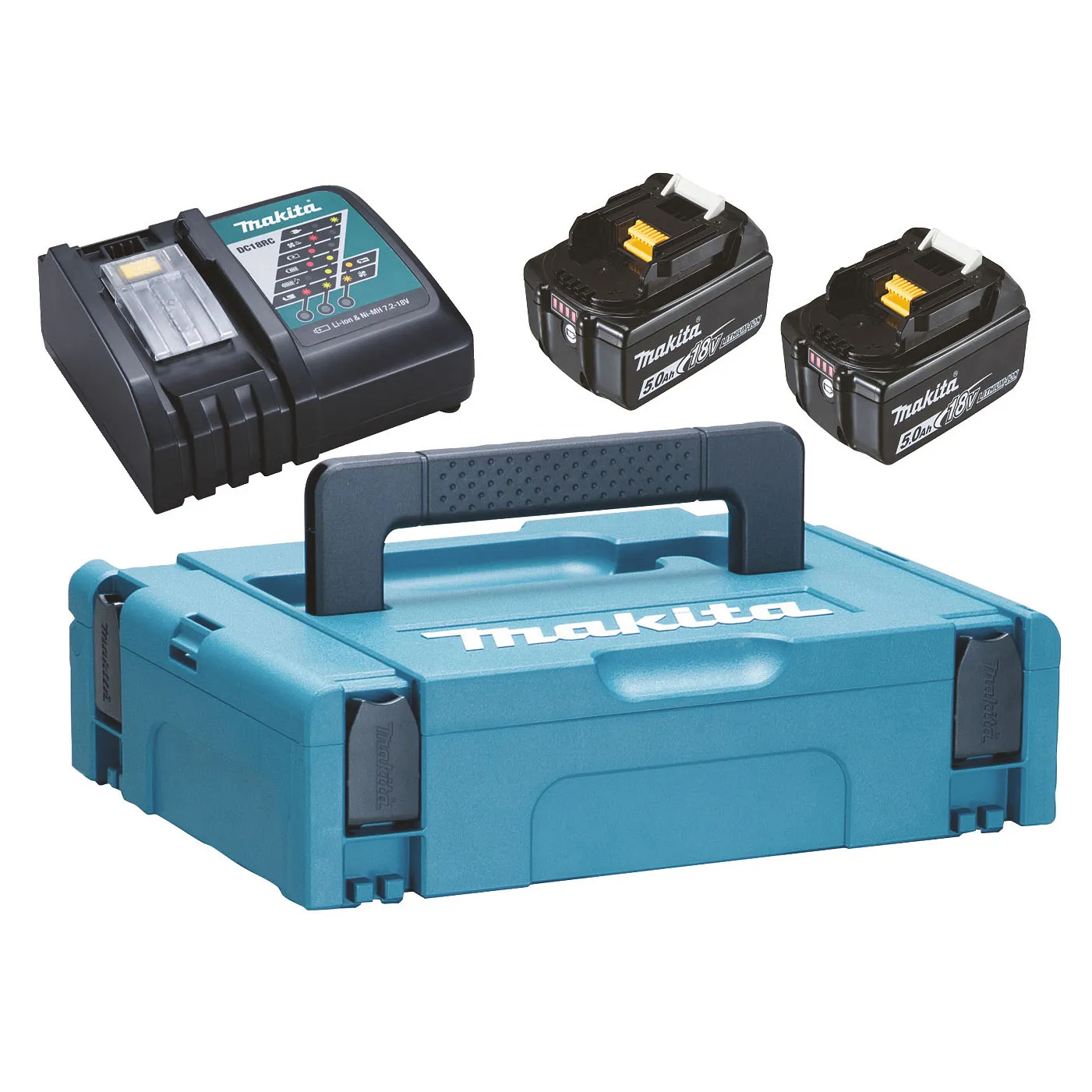 Batterikit LXT 2X5.0AH DC18RC Makpac 197624-2