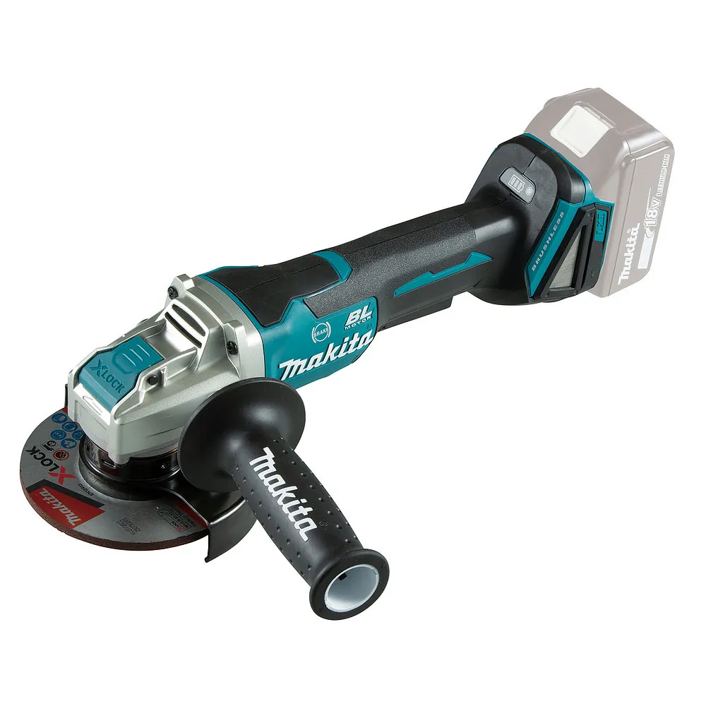 Vinkelslip LXT DGA520ZX1, X-Lock paddel, 125 mm
