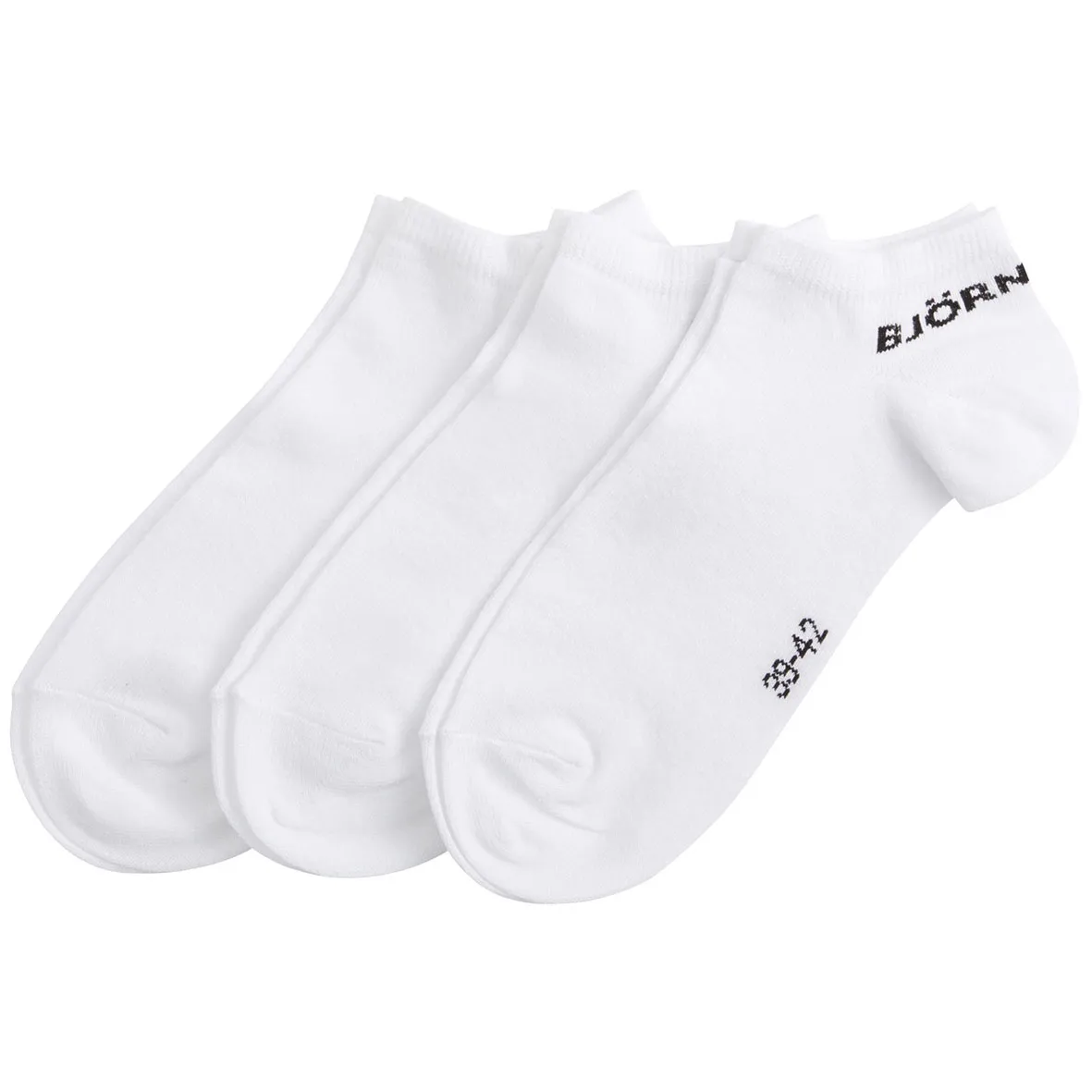 Ankelsocka vit, strl 43-46, 3-pack