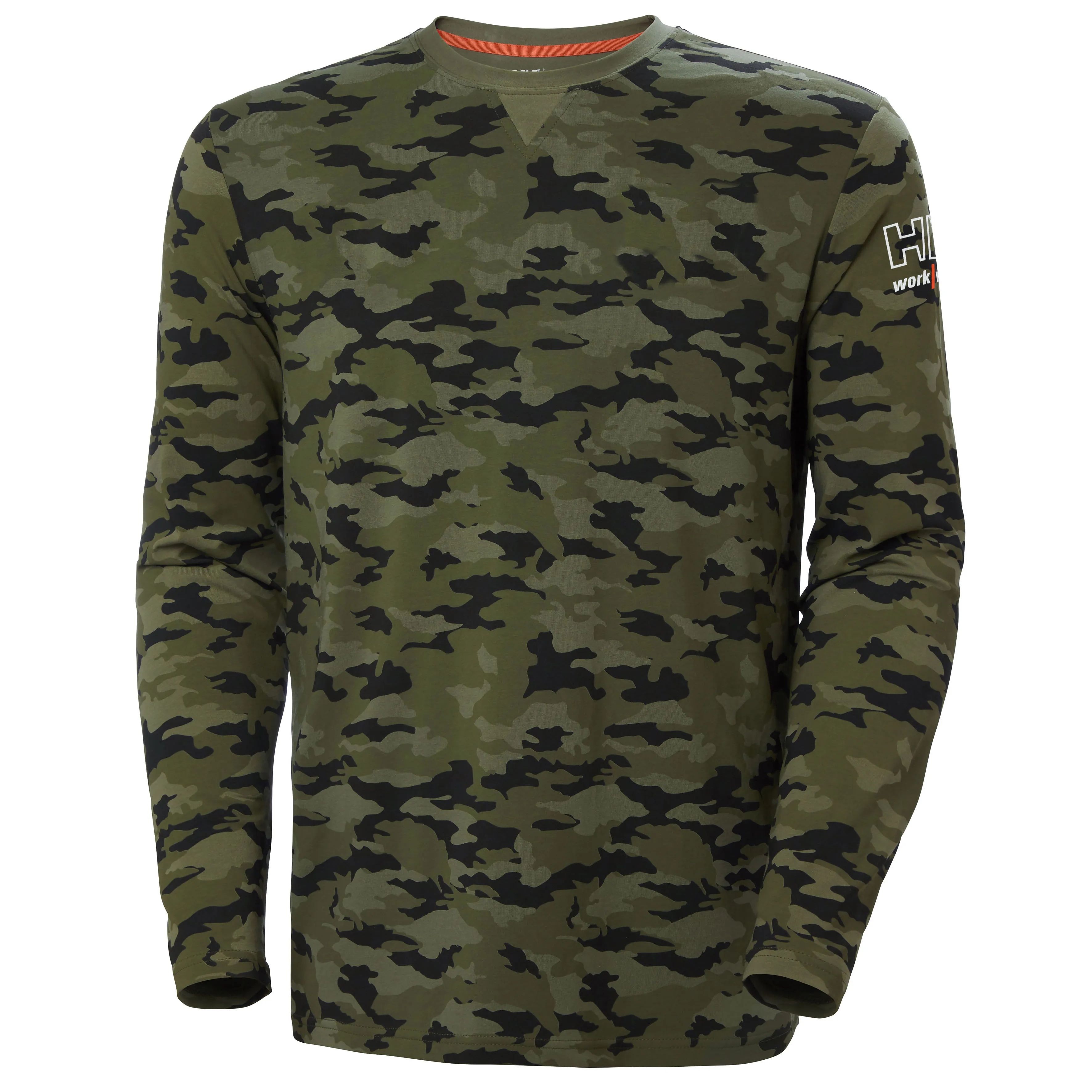 Långärmad T-shirt Kensington, camouflage