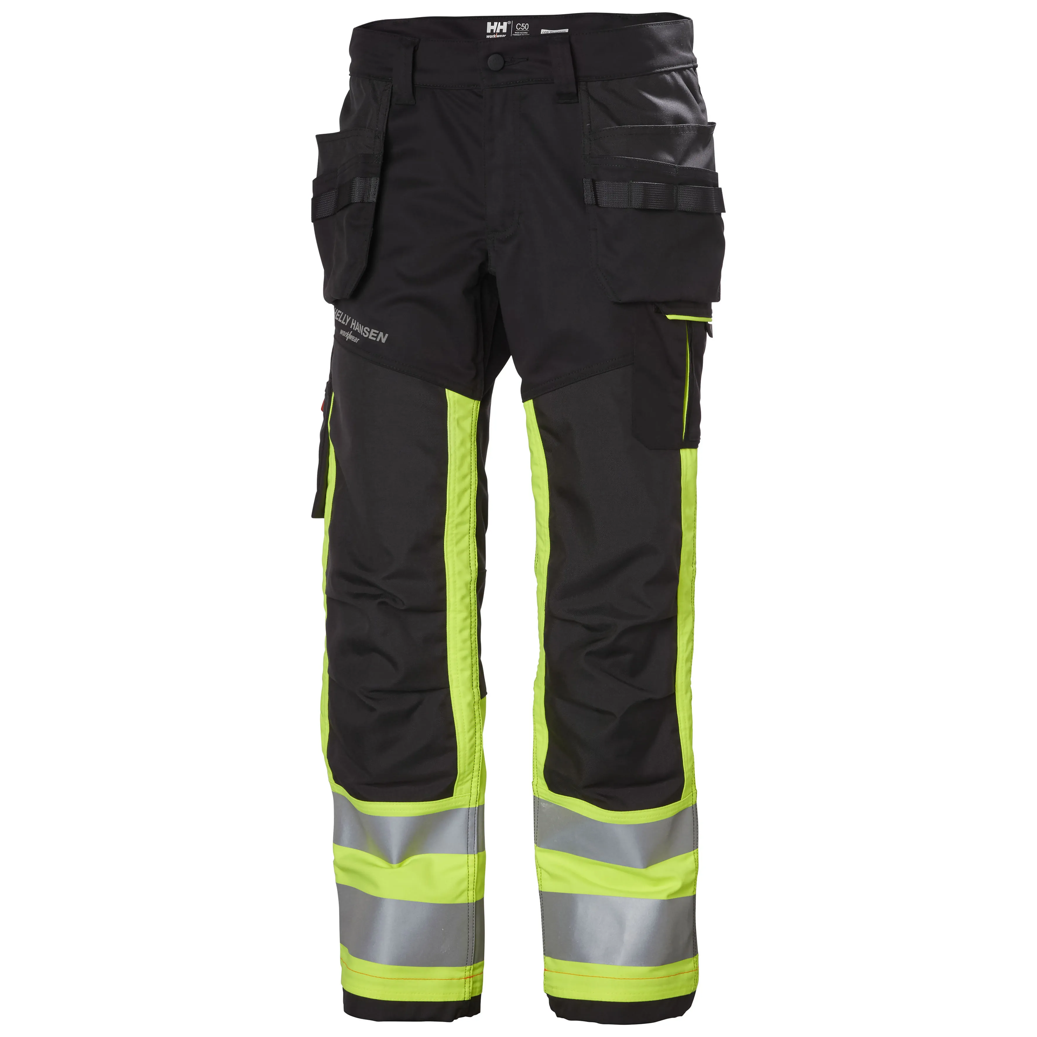 Hantverksbyxa Alna 2.0 varsel, klass 1, gul