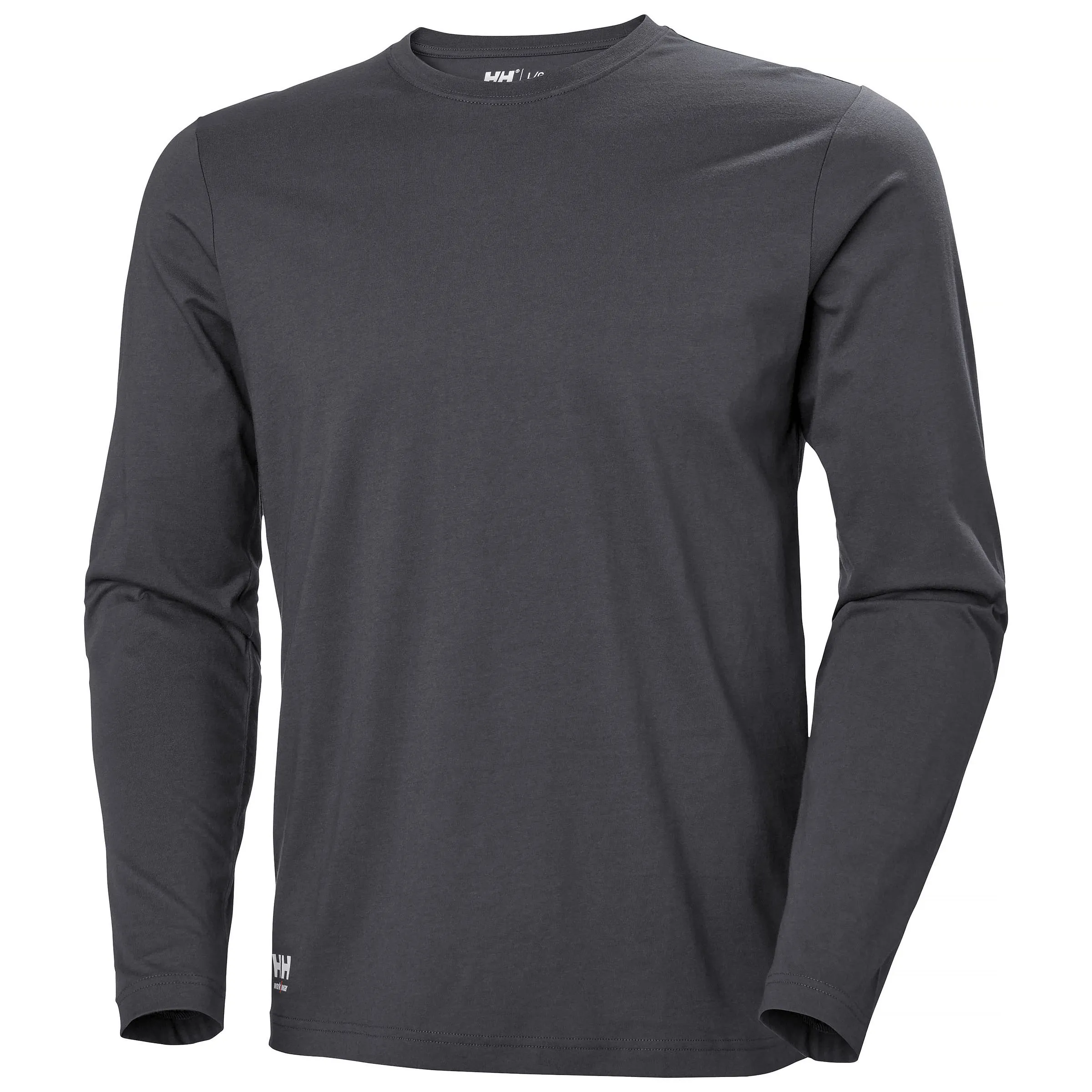 Långärmad T-Shirt Manchester, mörkgrå, strl L
