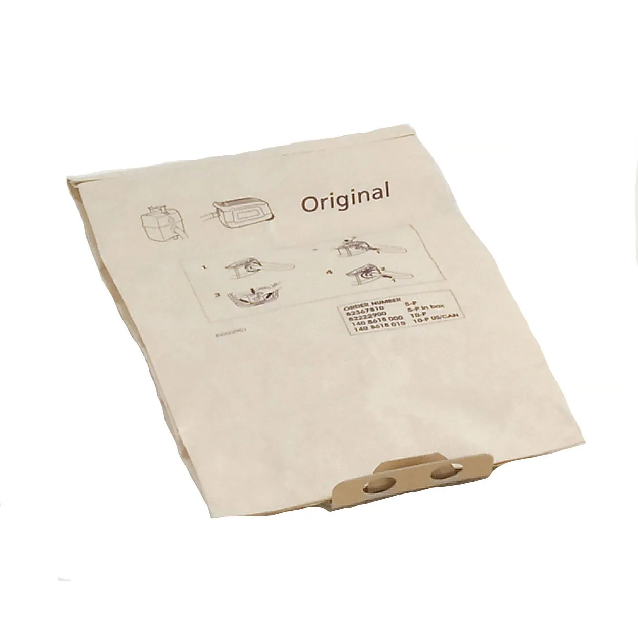 Filterpåsar till VP300, 5-pack