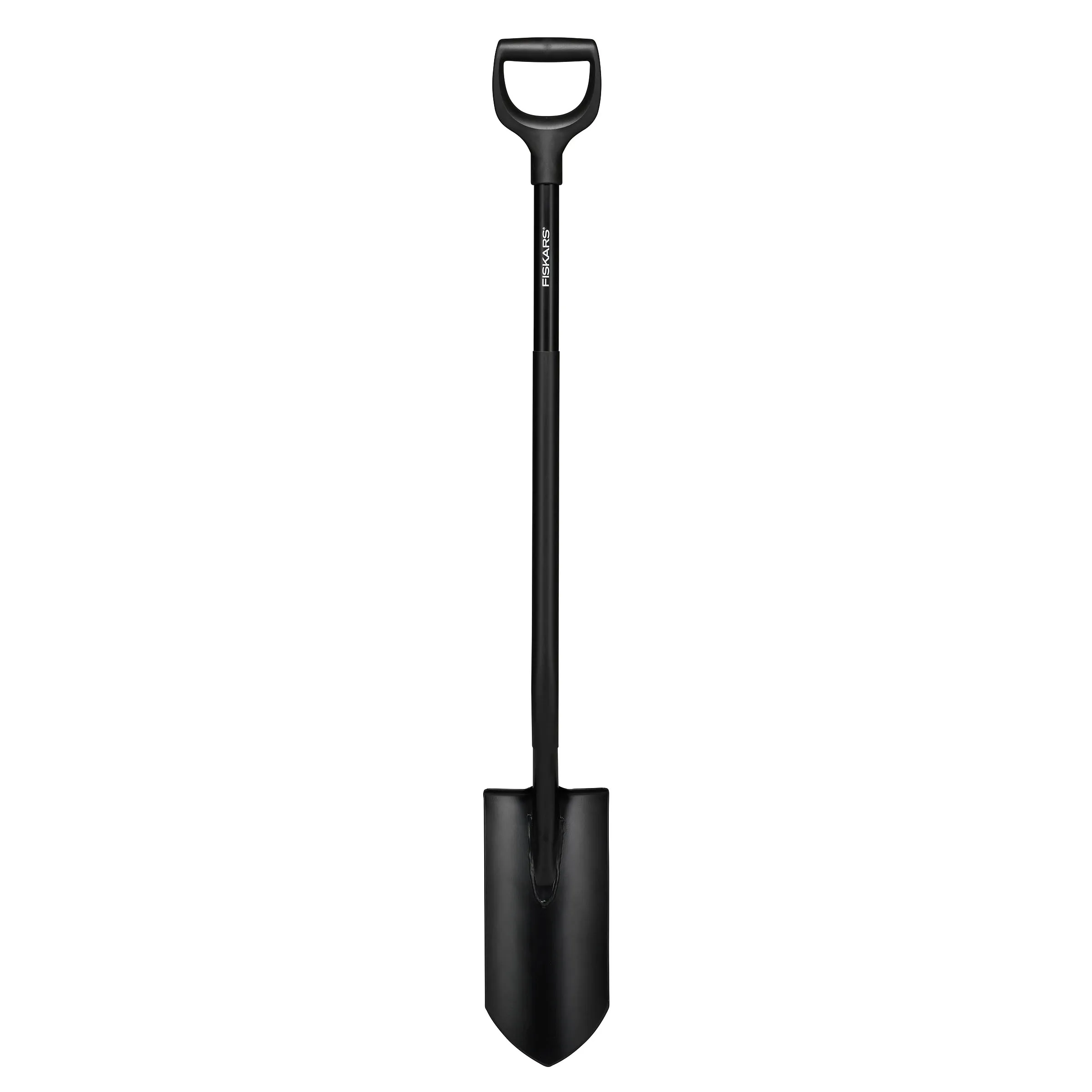 Spade Ergonomic Pro för dränering, spetsig svart