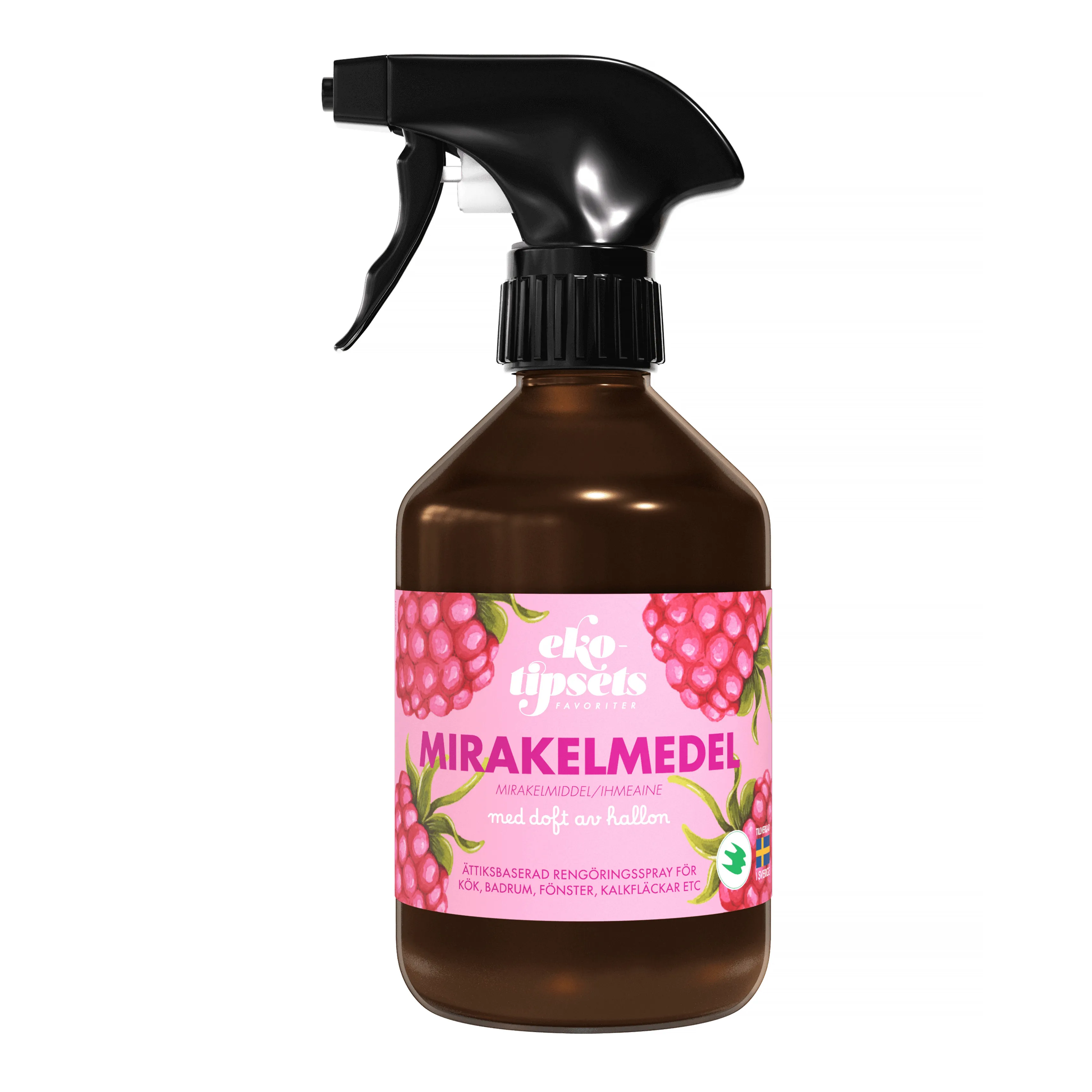 Mirakelmedel Hallon, 500 ml