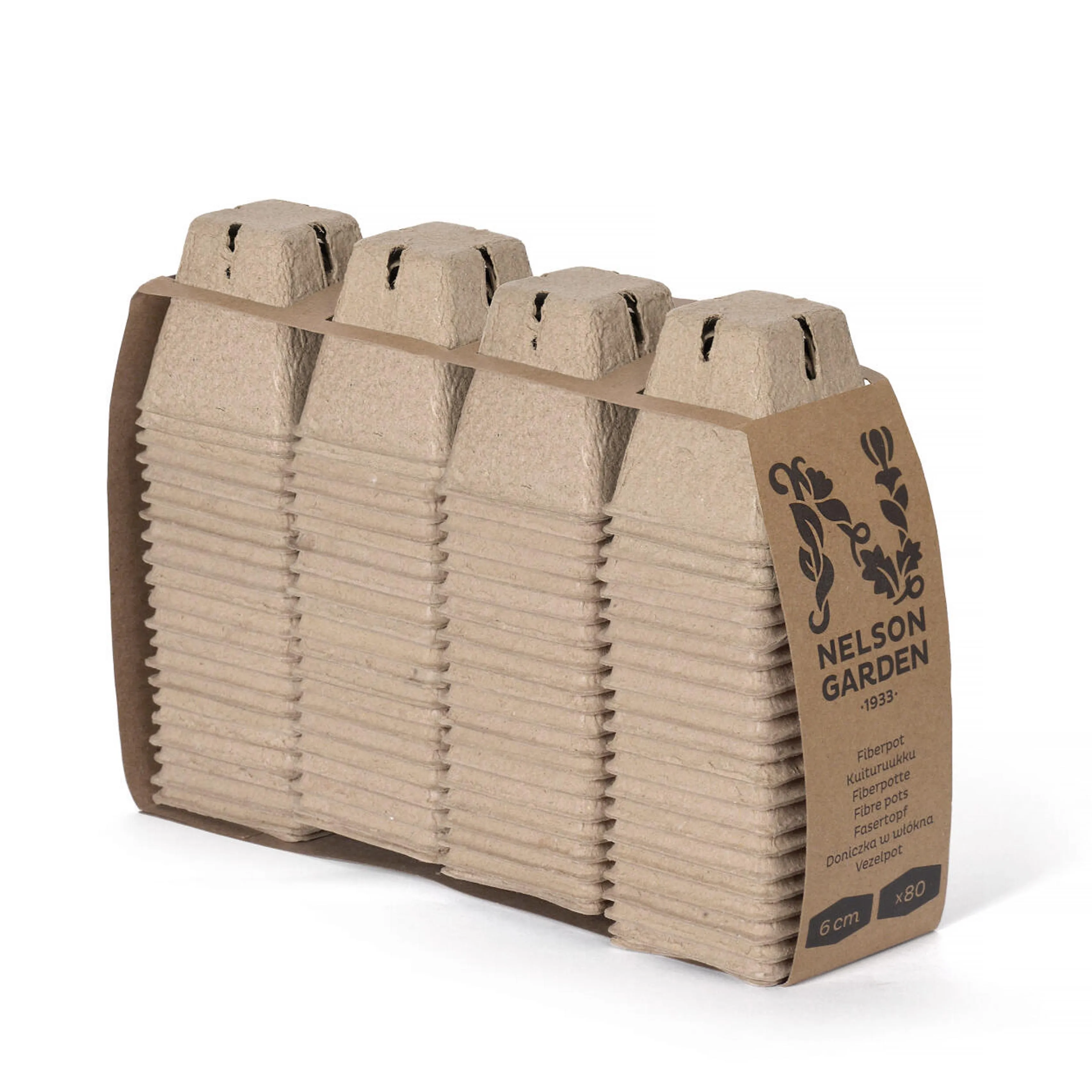 Fiberkruka, 6 cm, 80-pack