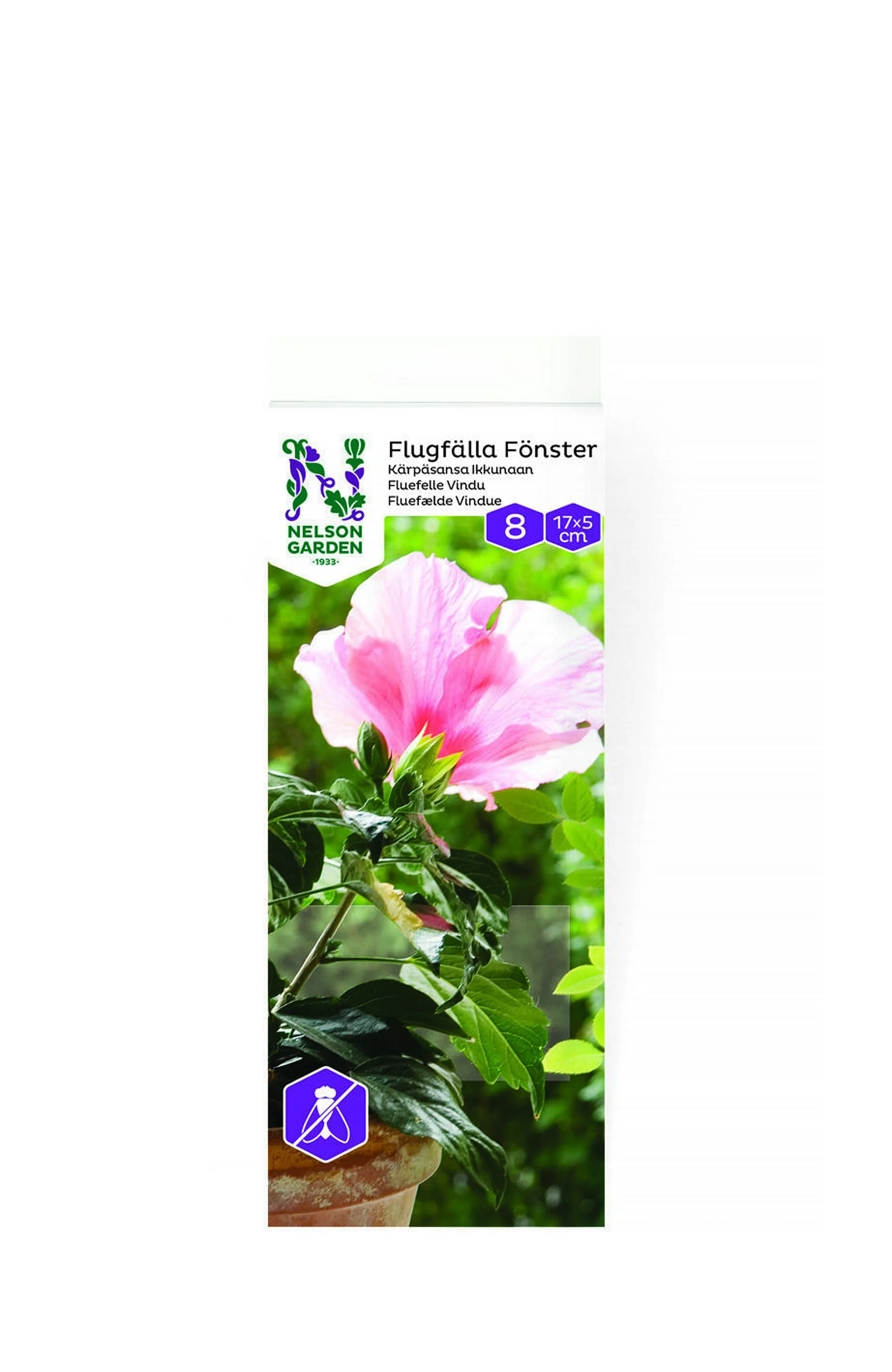Flugfälla för fönster, 8-pack