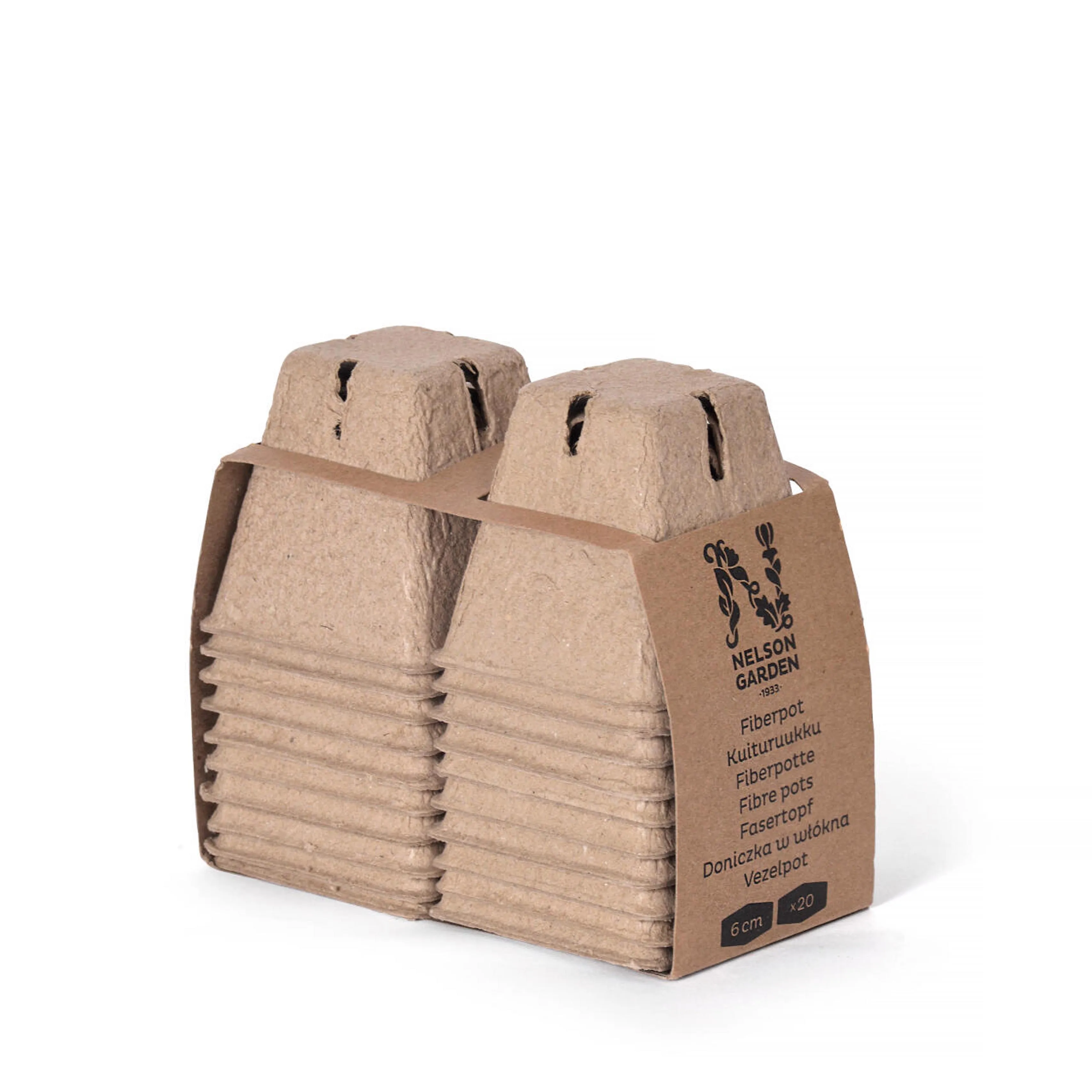 Fiberkruka 6 cm, 20-pack