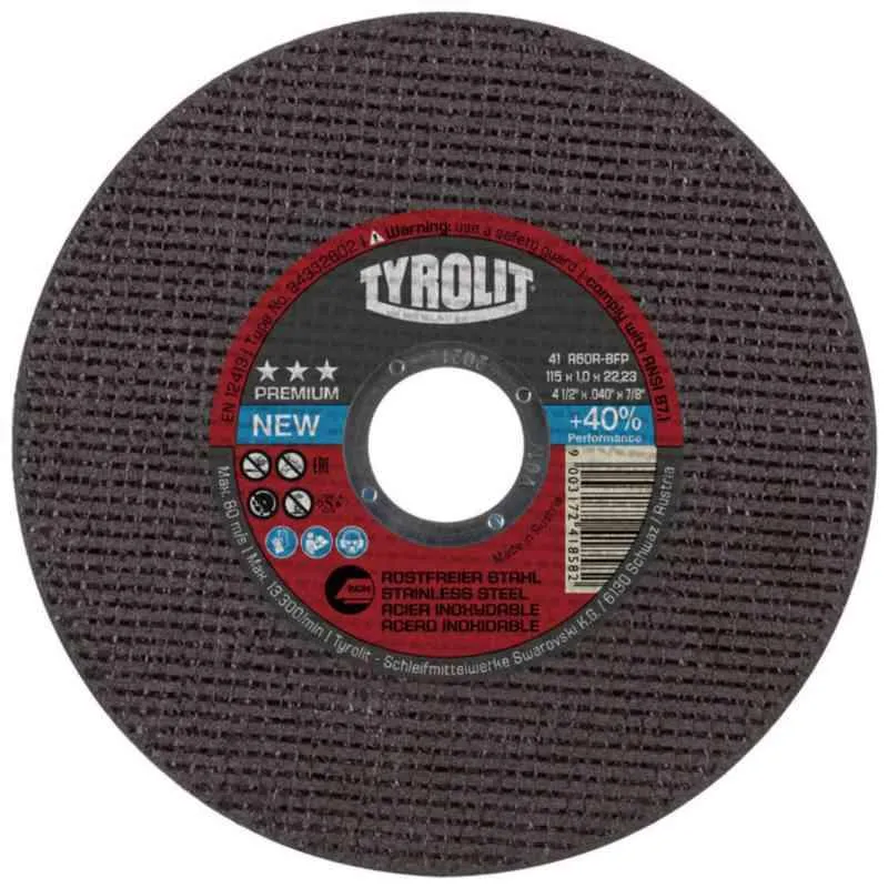 Kapskiva Premium Inox 115X2.0X22 A30R-BFXA 41F