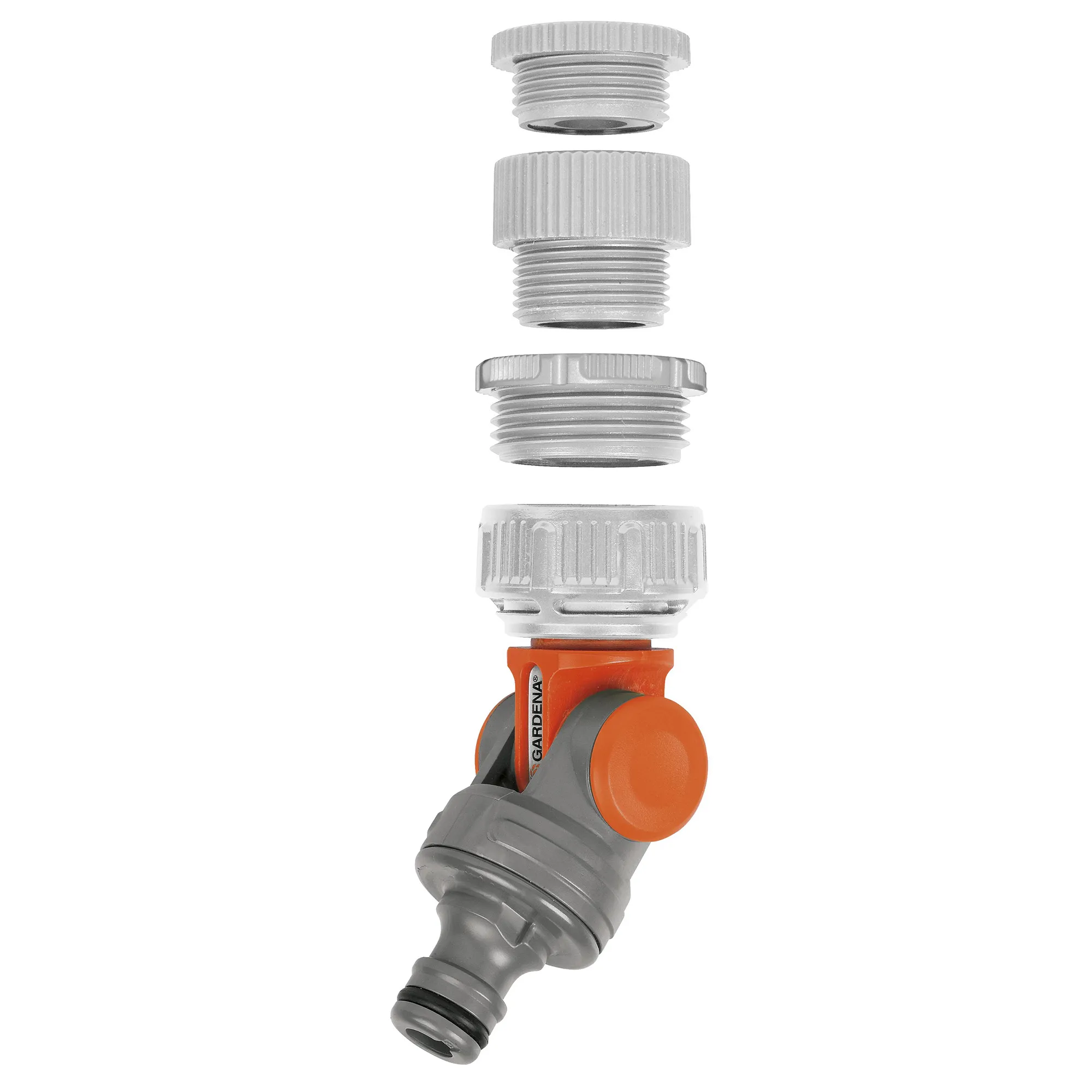 Skruvkontakt vinklad Med adapter 1/2 -3/4