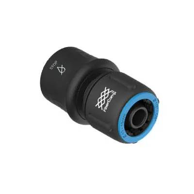 Raskkobling FiberComp med stopp, 13–15 mm (1/2–5/8")