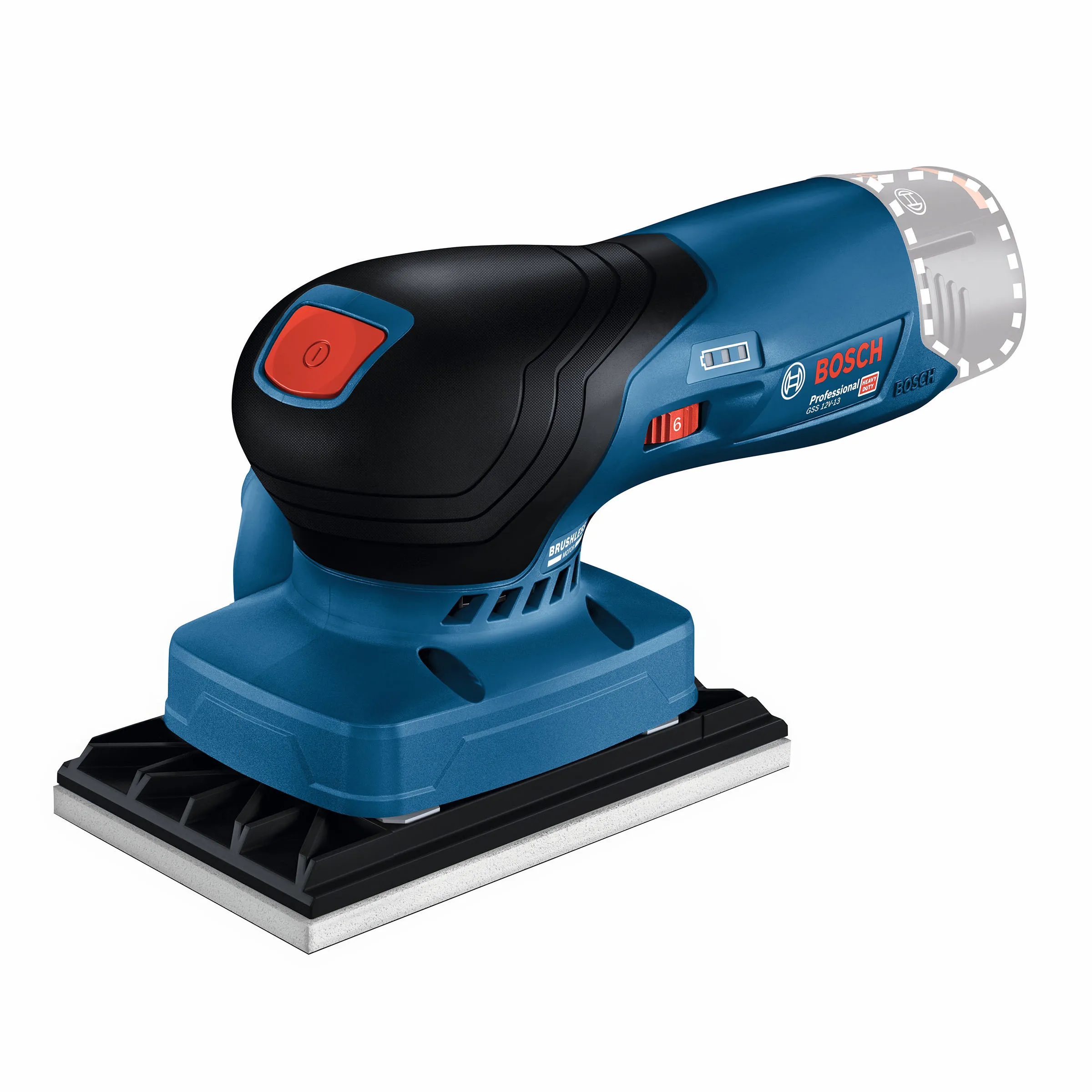 Planslip GSS 12V-13, i L-BOXX utan batteri & laddare