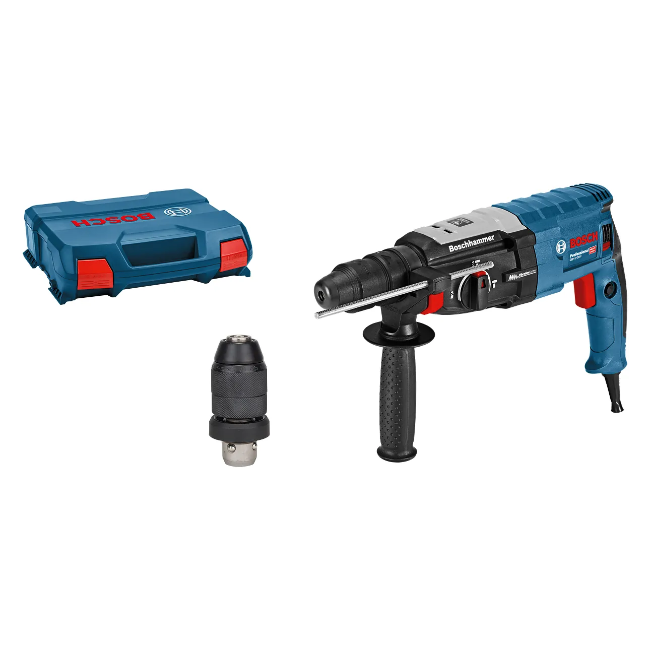 Borhammer GBH 2-28 F med L-Case, 880 W, 3,2 J