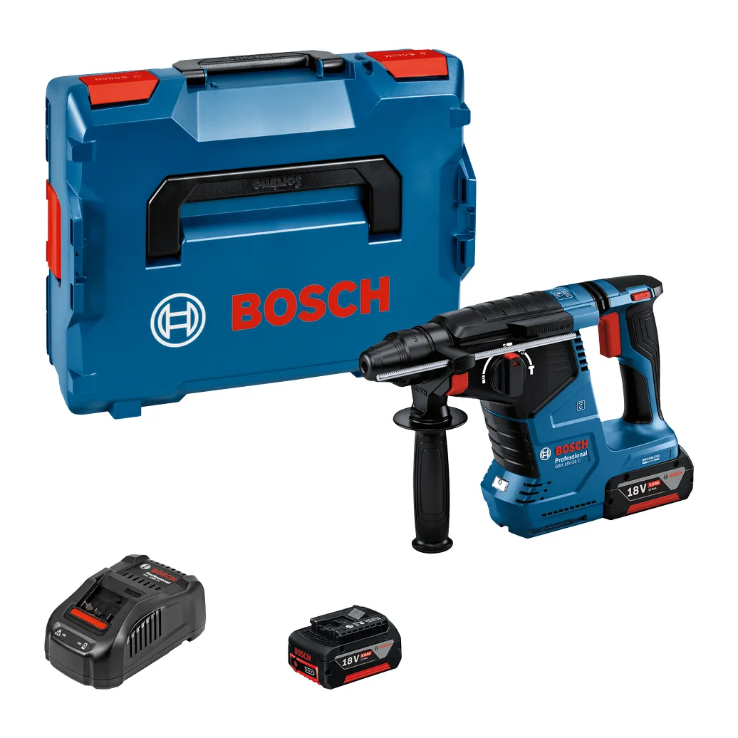 Borrhammare GBH 18V-24 C 2X5,0Ah L-Boxx