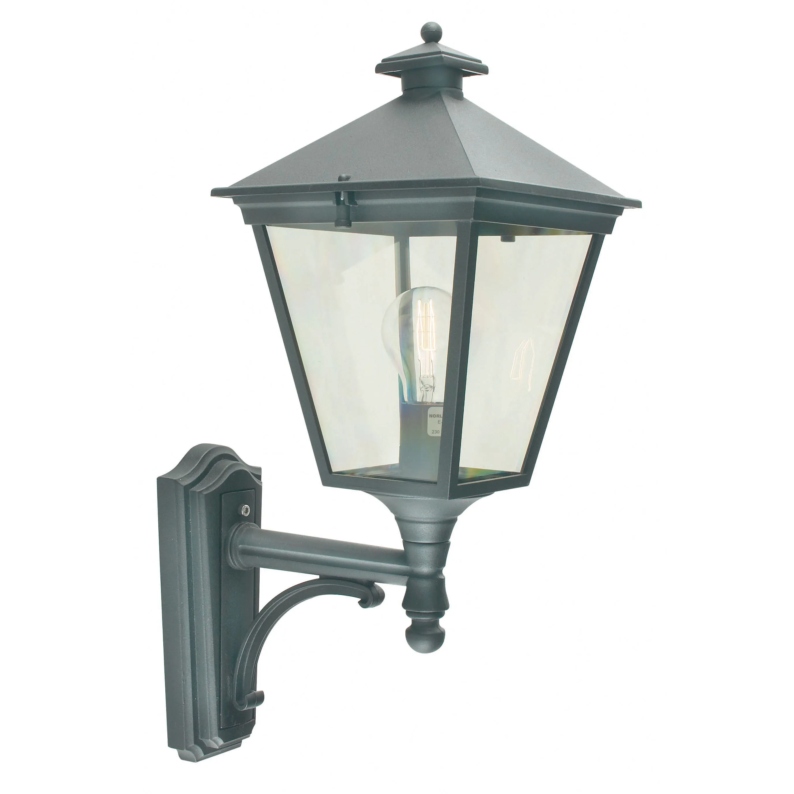 Vegglampe London, 480B, svart