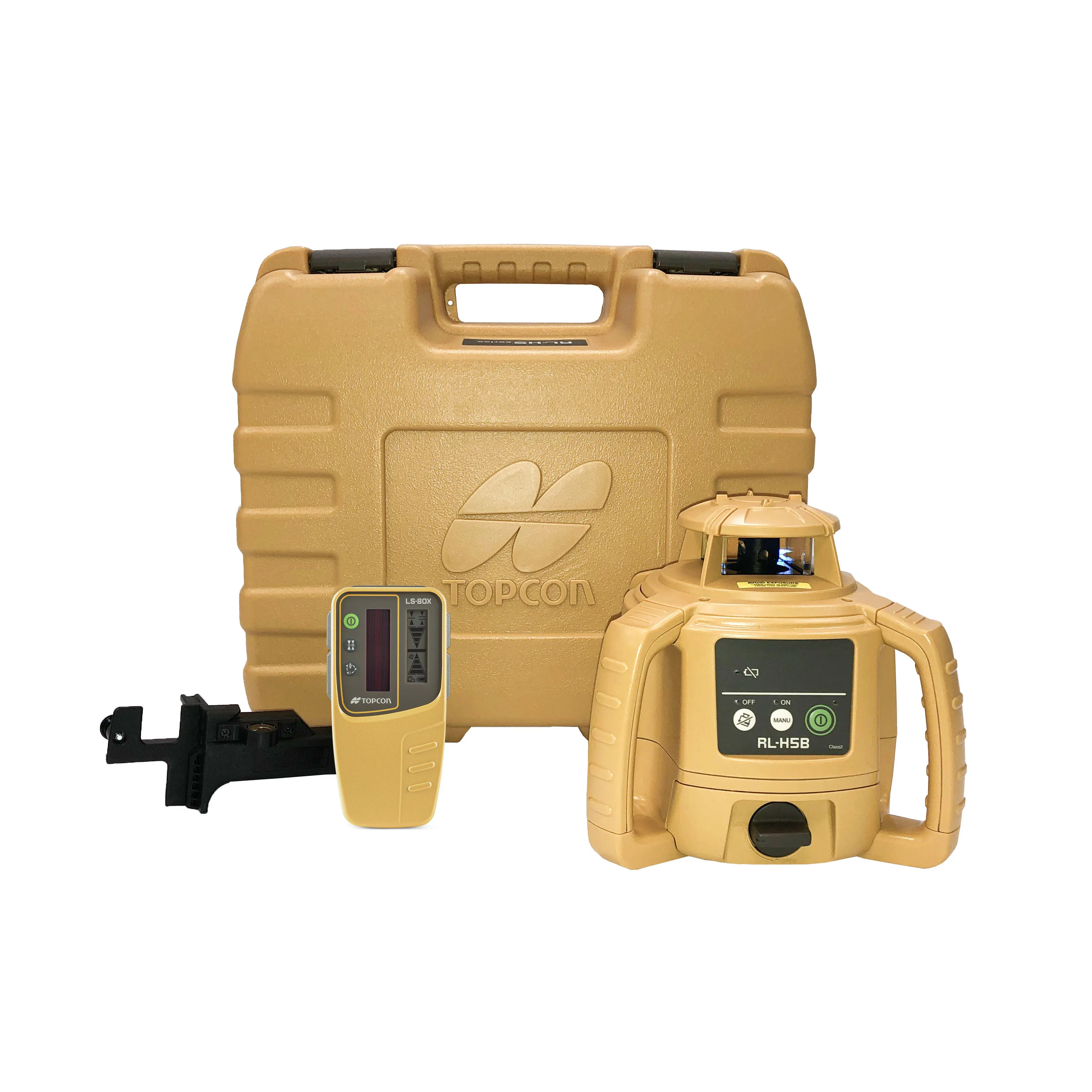 Planlaserpaket RL-H5B, laser, mottagare & hållare