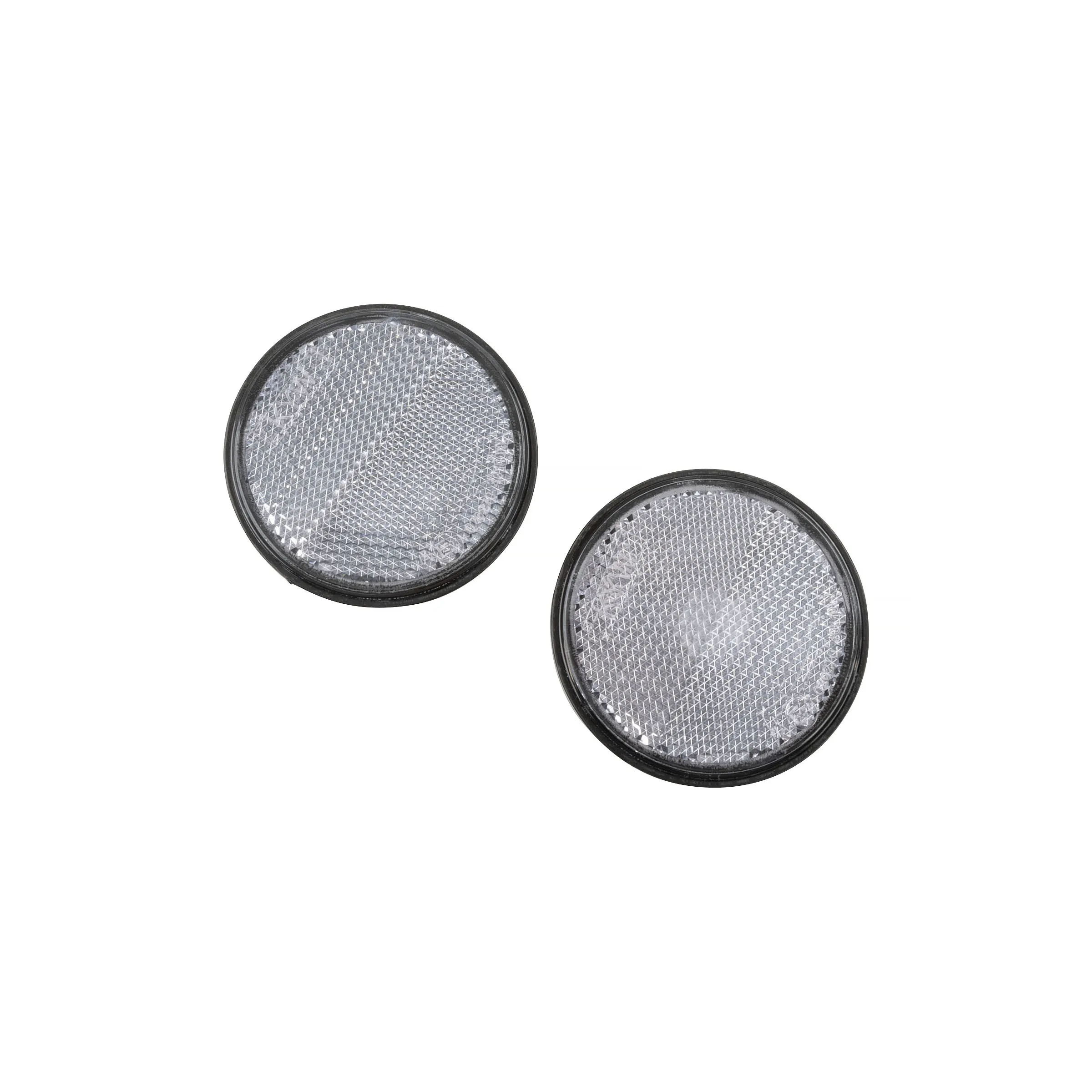 Reflex rund, vit, 60 mm, 2-pack