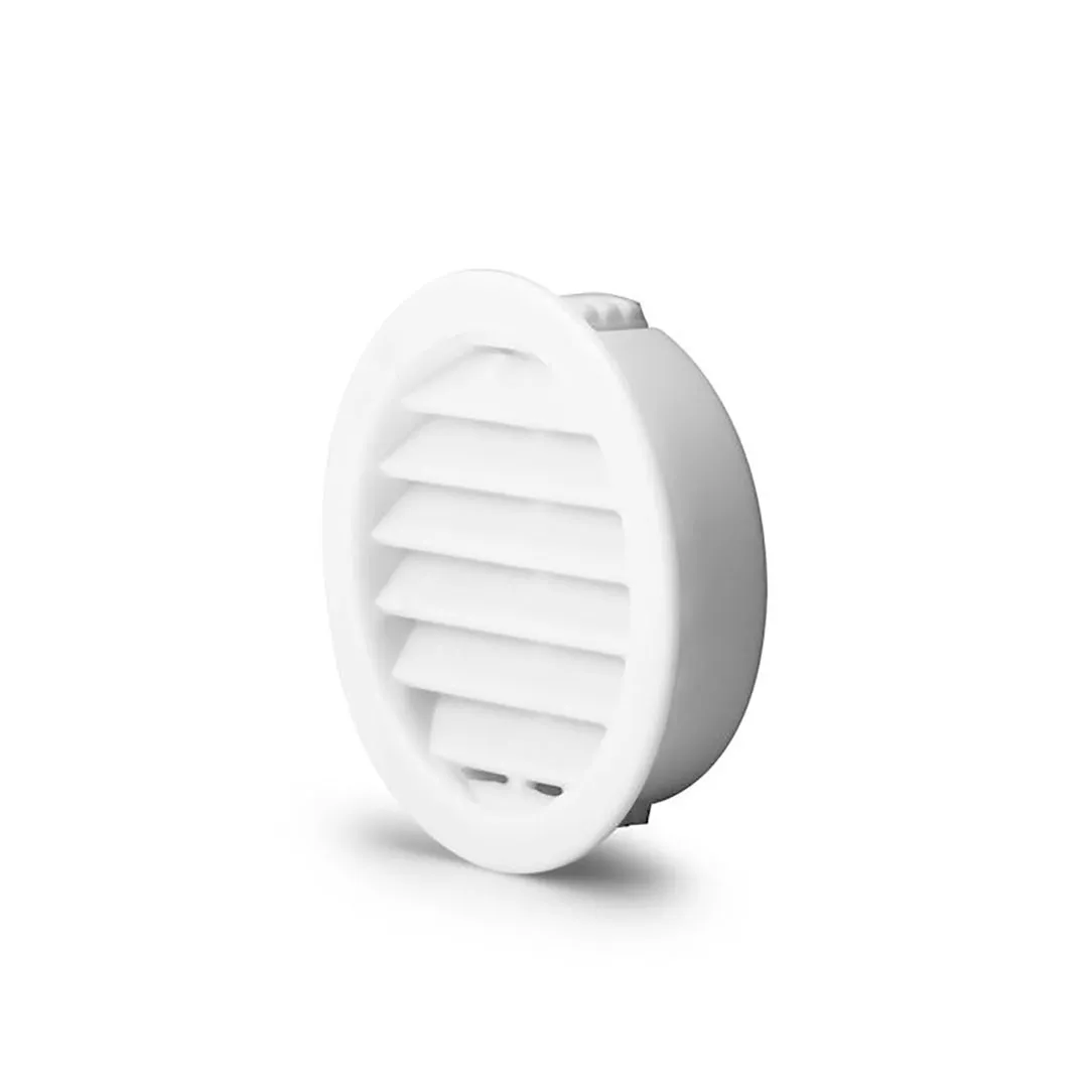 Skapsgitter hvit, 50 mm, 4-pakning