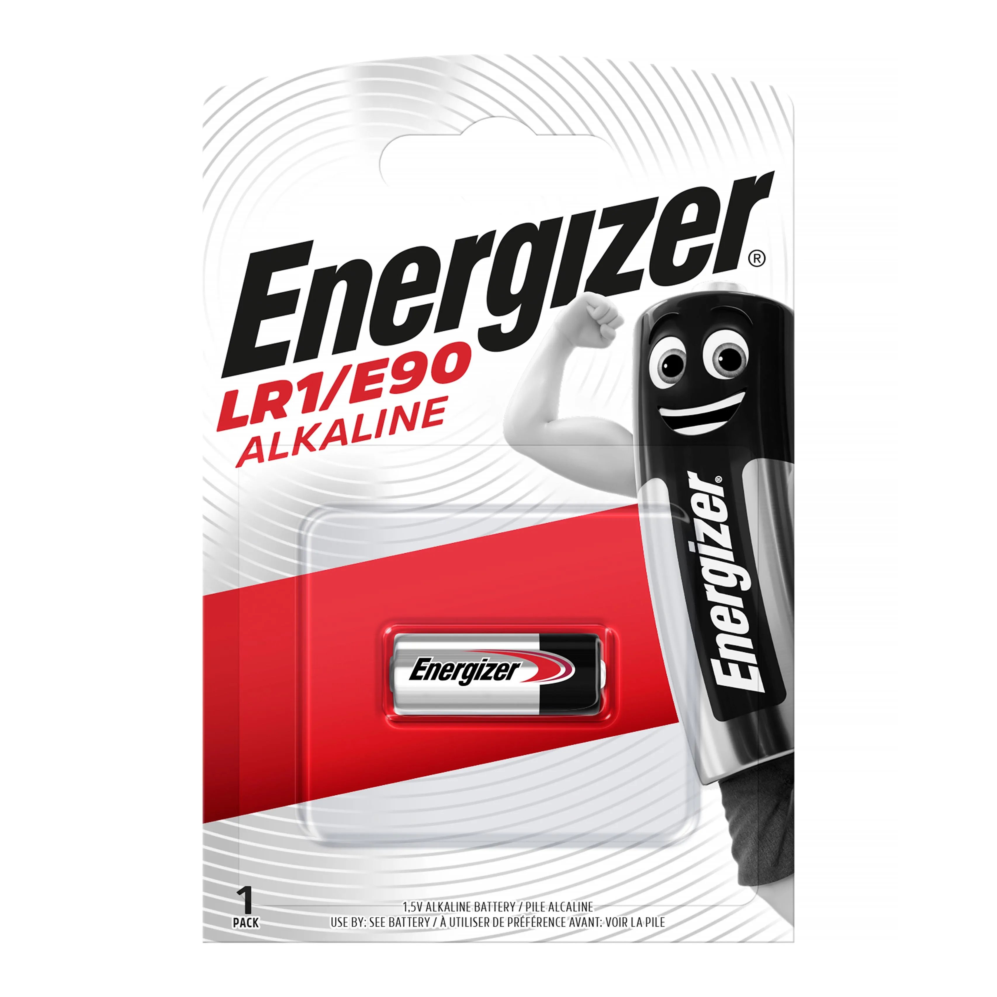 Batteri Alkaline LR1/E90, 1 st