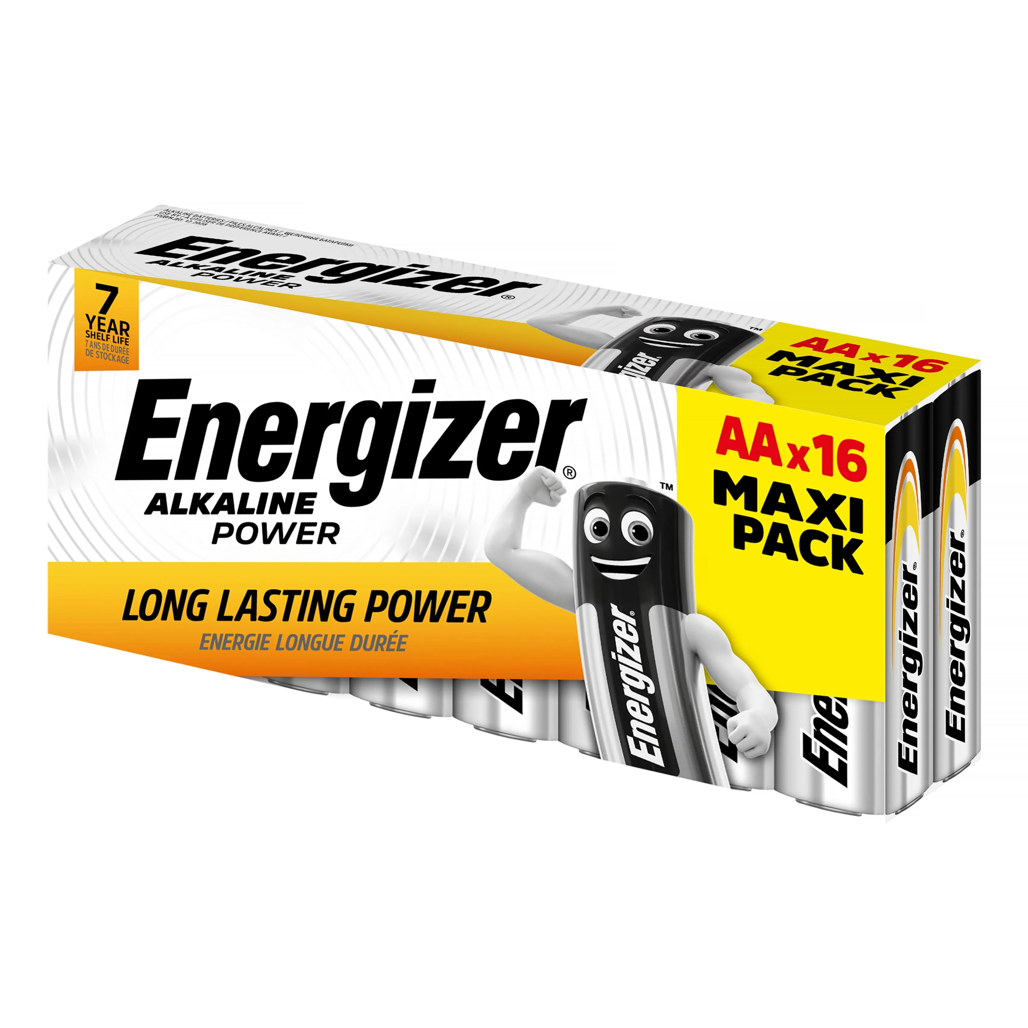 Batteri Alkaline Power AA/E91 AA, 16-pack