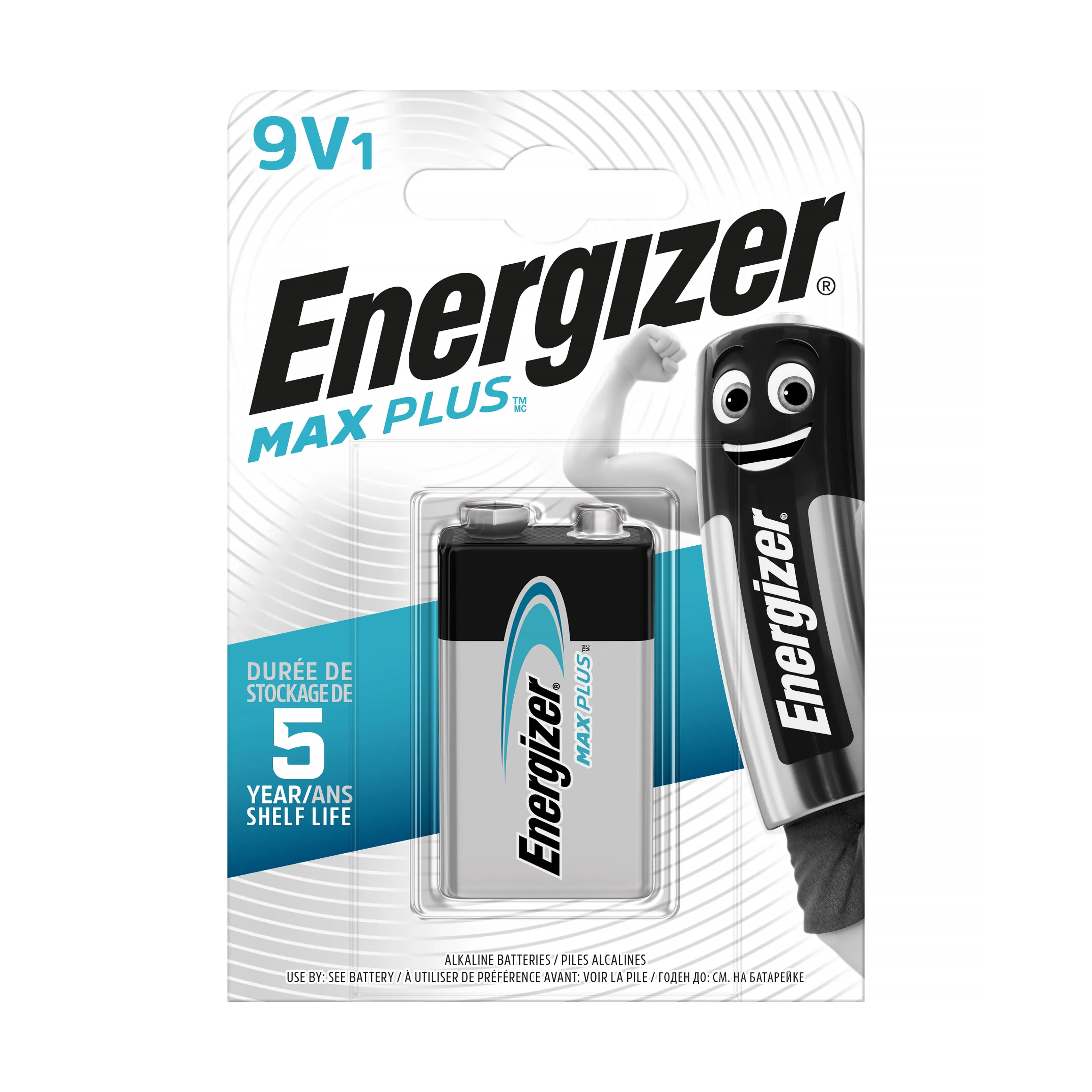 Batteri Max Plus 9V/522 BP1 