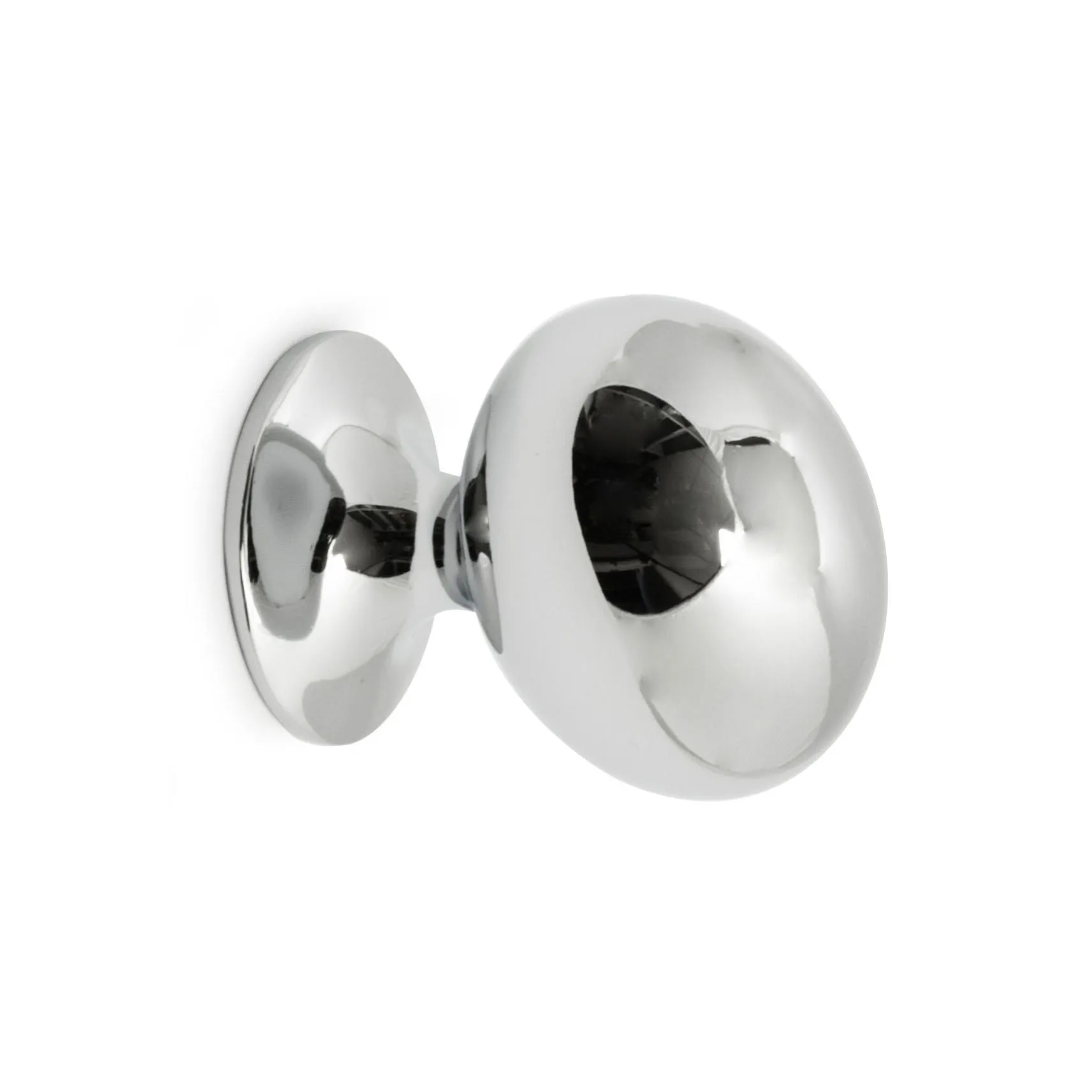 Knopp Victor, krom, 34x24 mm 
