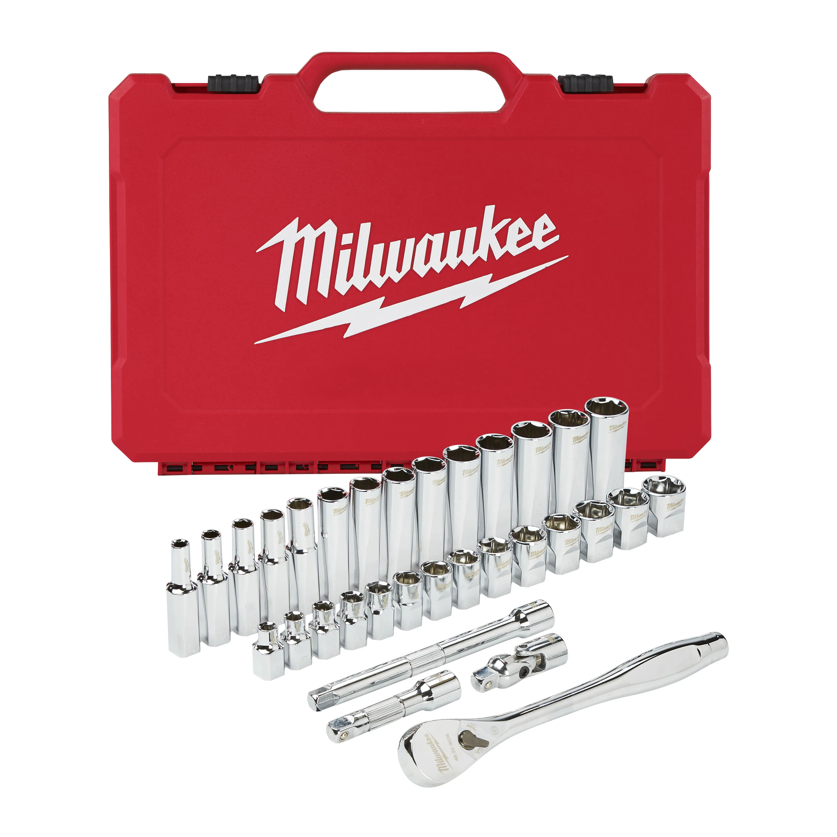 Hylsnyckelsats 3/8", 32 delar