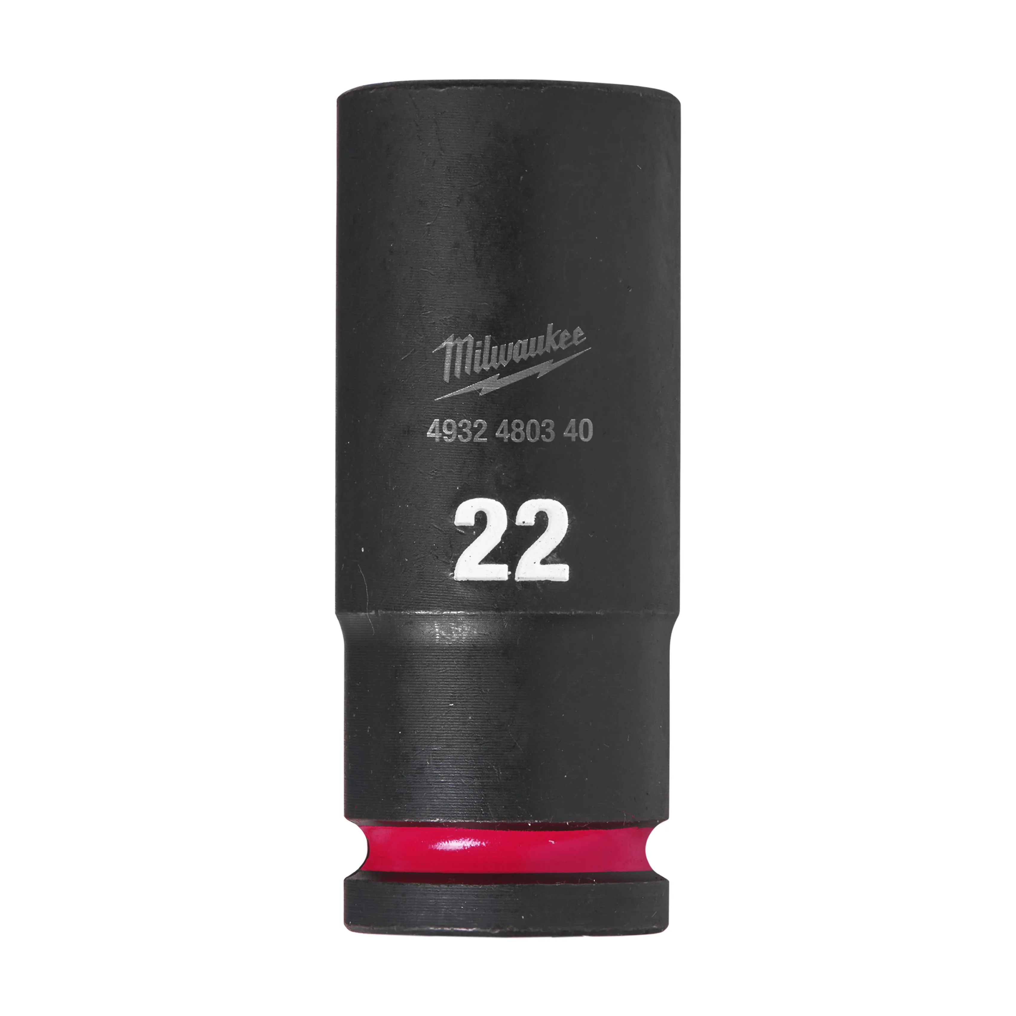 Krafthylsa shockwave impact duty, 1/2", 22 mm