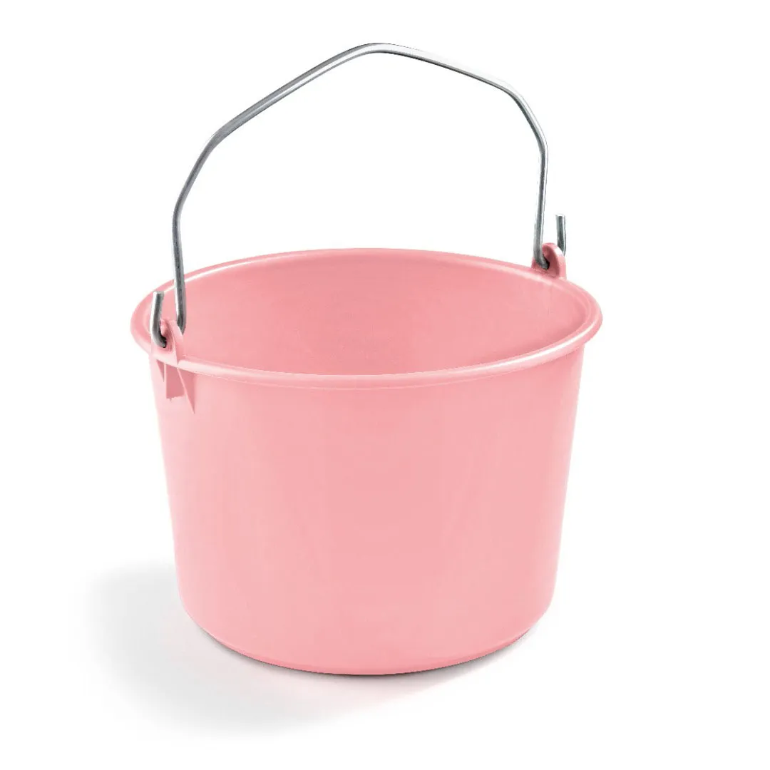 Trädgårdshink rosa, 17 l