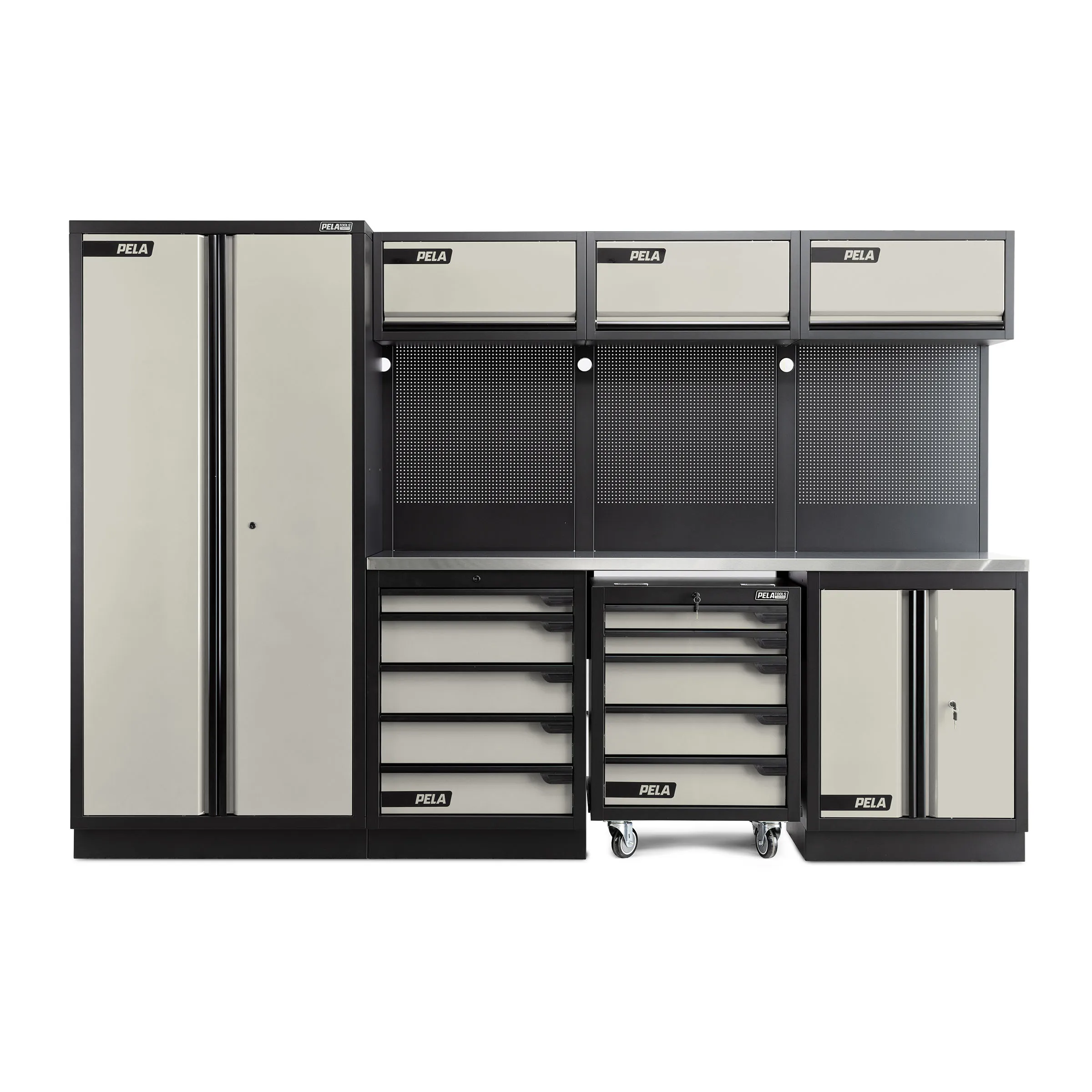 Garageinredning 2.0, cremevit/svart, LIMITED EDITION