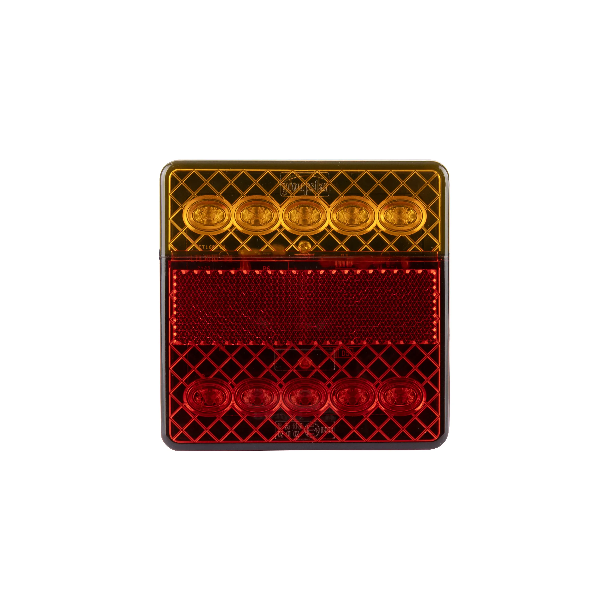 Baklys LED 100 x 100 mm