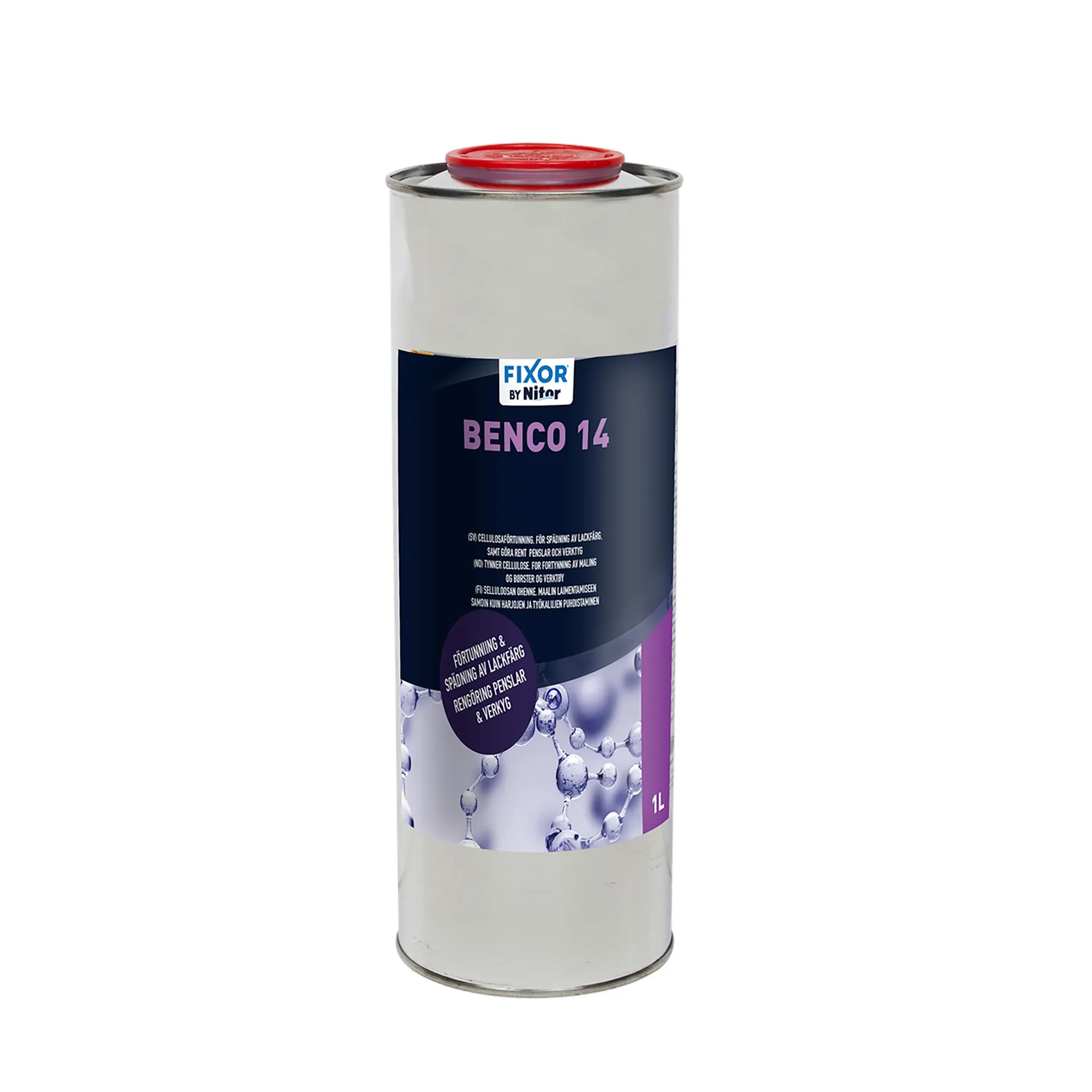 Förtunning Cellulosa Nitor, 1 L, Benco 14