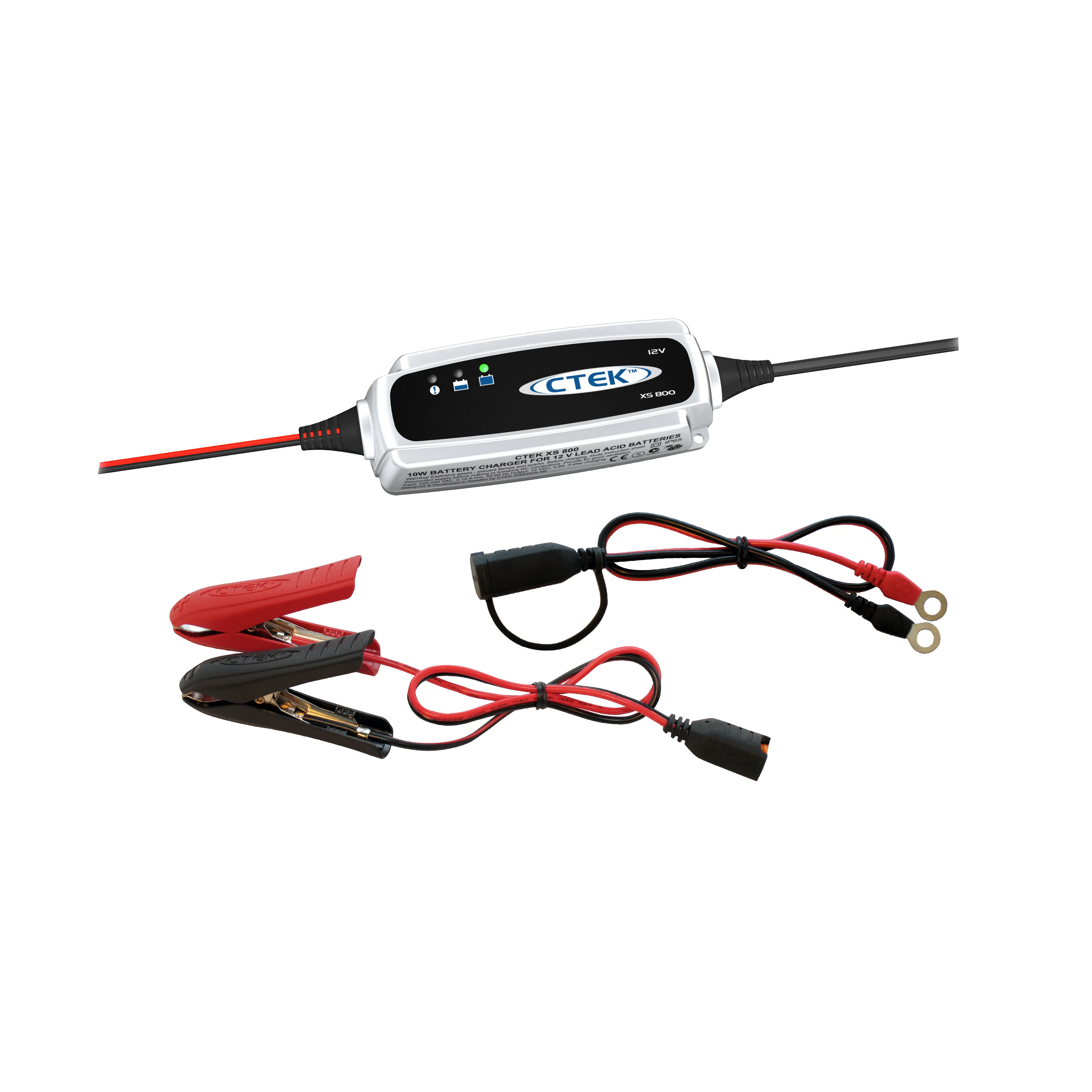 Batteriladdare XS, 0.8 EU, 12 V