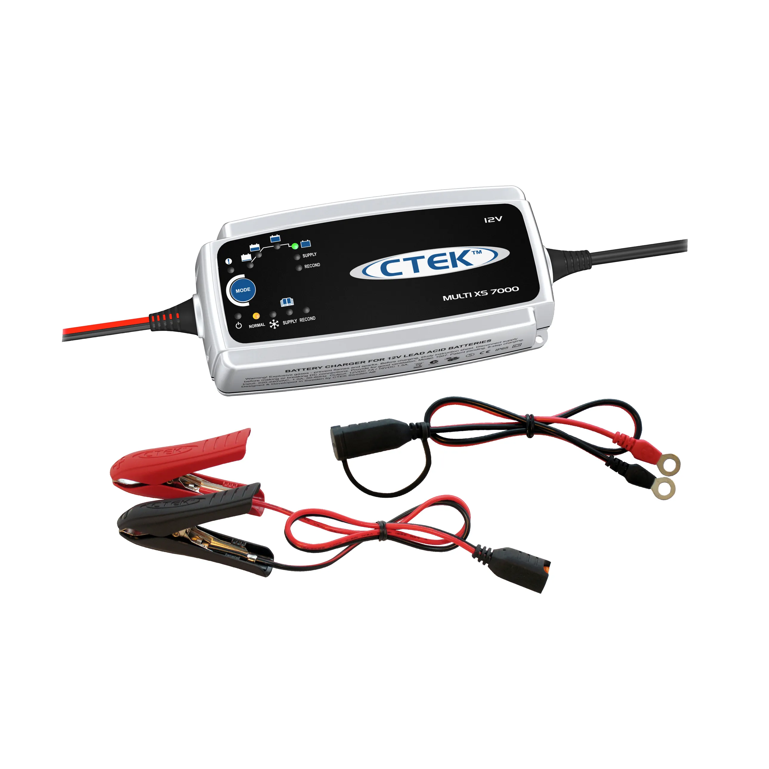 Batteriladdare MXS, 7.0 EU, 12 V