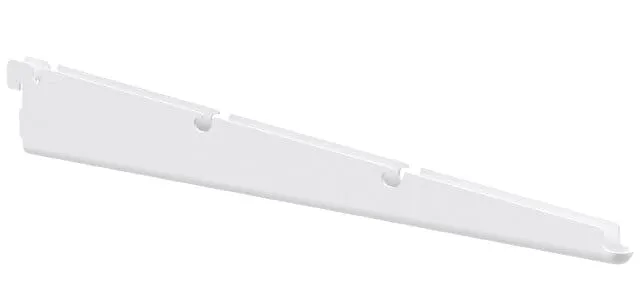 Konsoll Klick-in 40, hvit, 434x12x52 mm