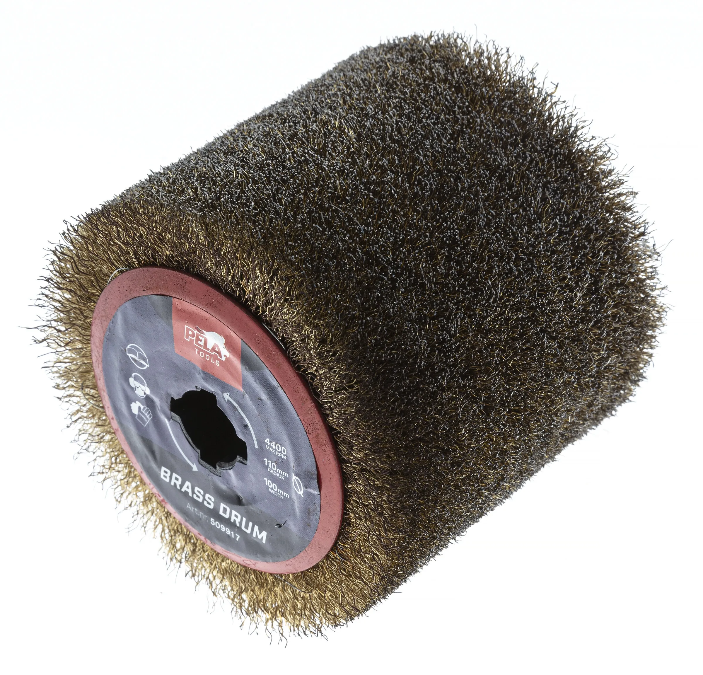 Roterande borste till 509658, Ø110x100 mm