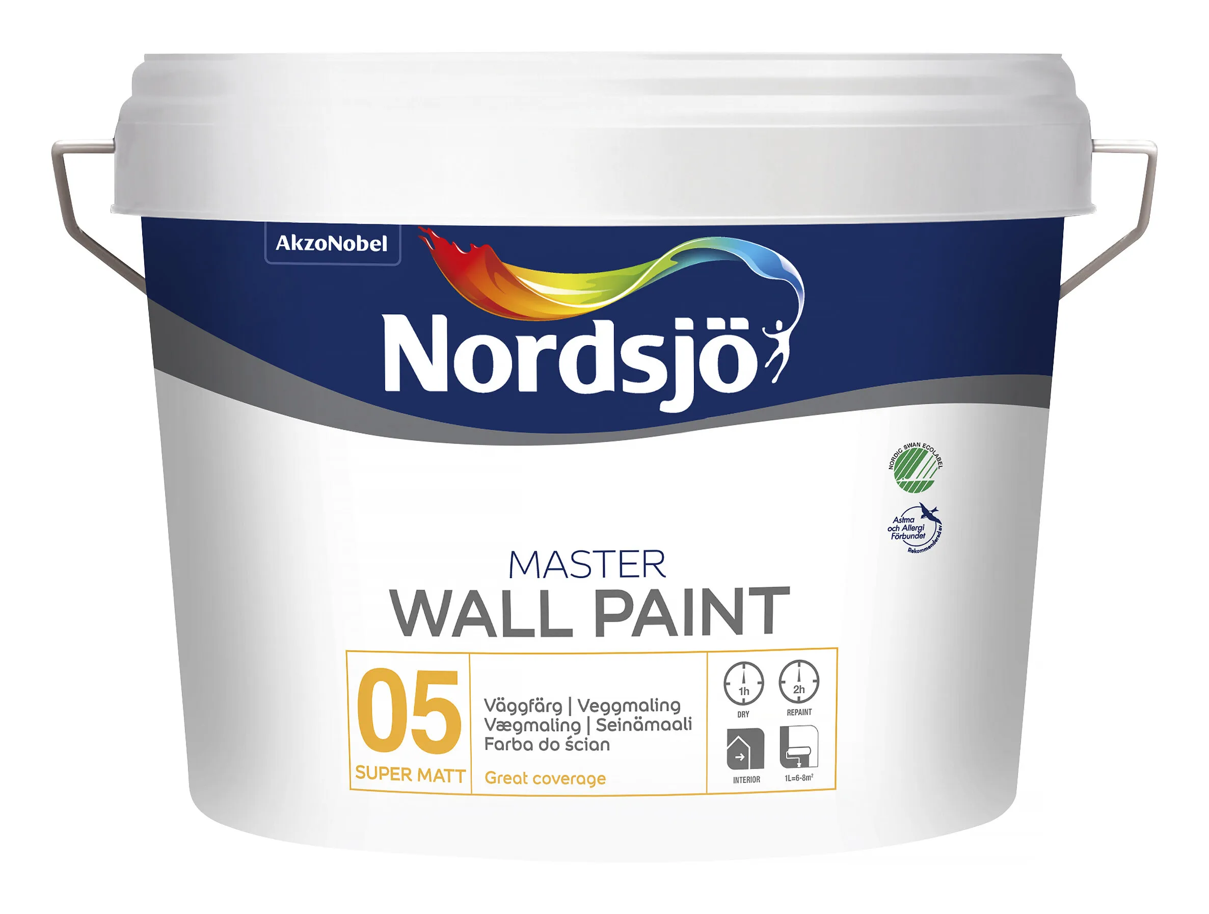 Väggfärg Master Nordsjö 5