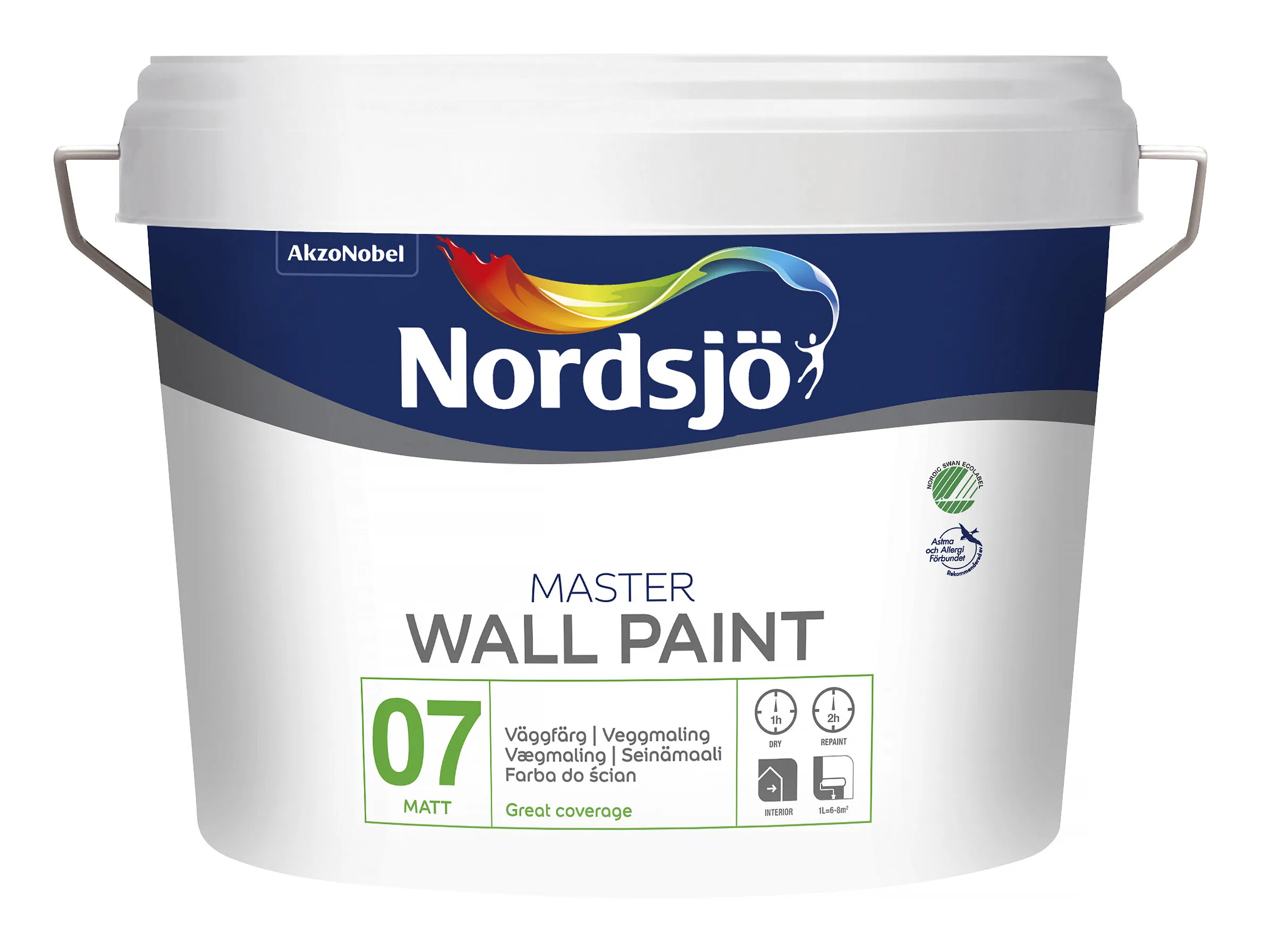 Väggfärg Master Nordsjö 7