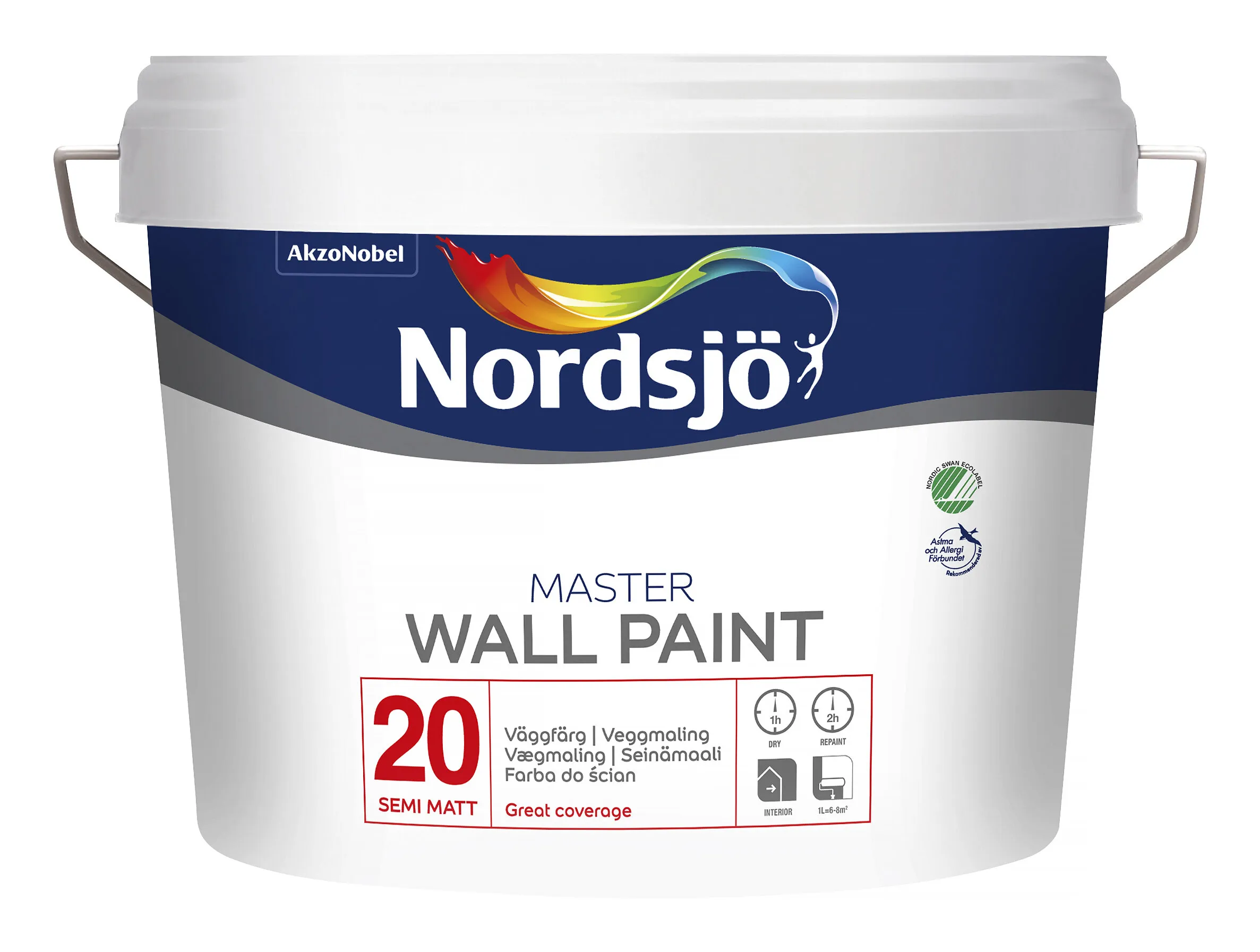 Väggfärg Master Nordsjö 20