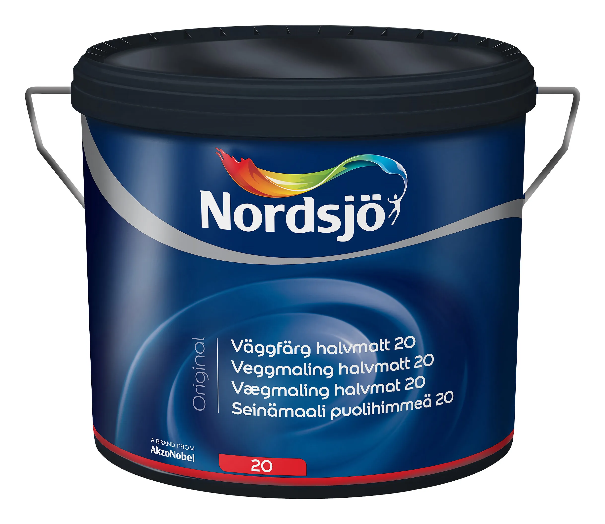 Väggfärg halvmatt original