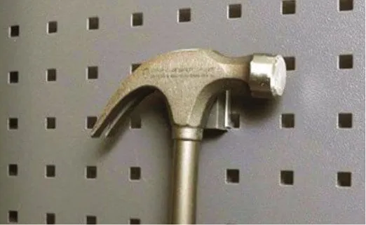 Magnethållare till verktygstavla, 44x34 mm, 1 st