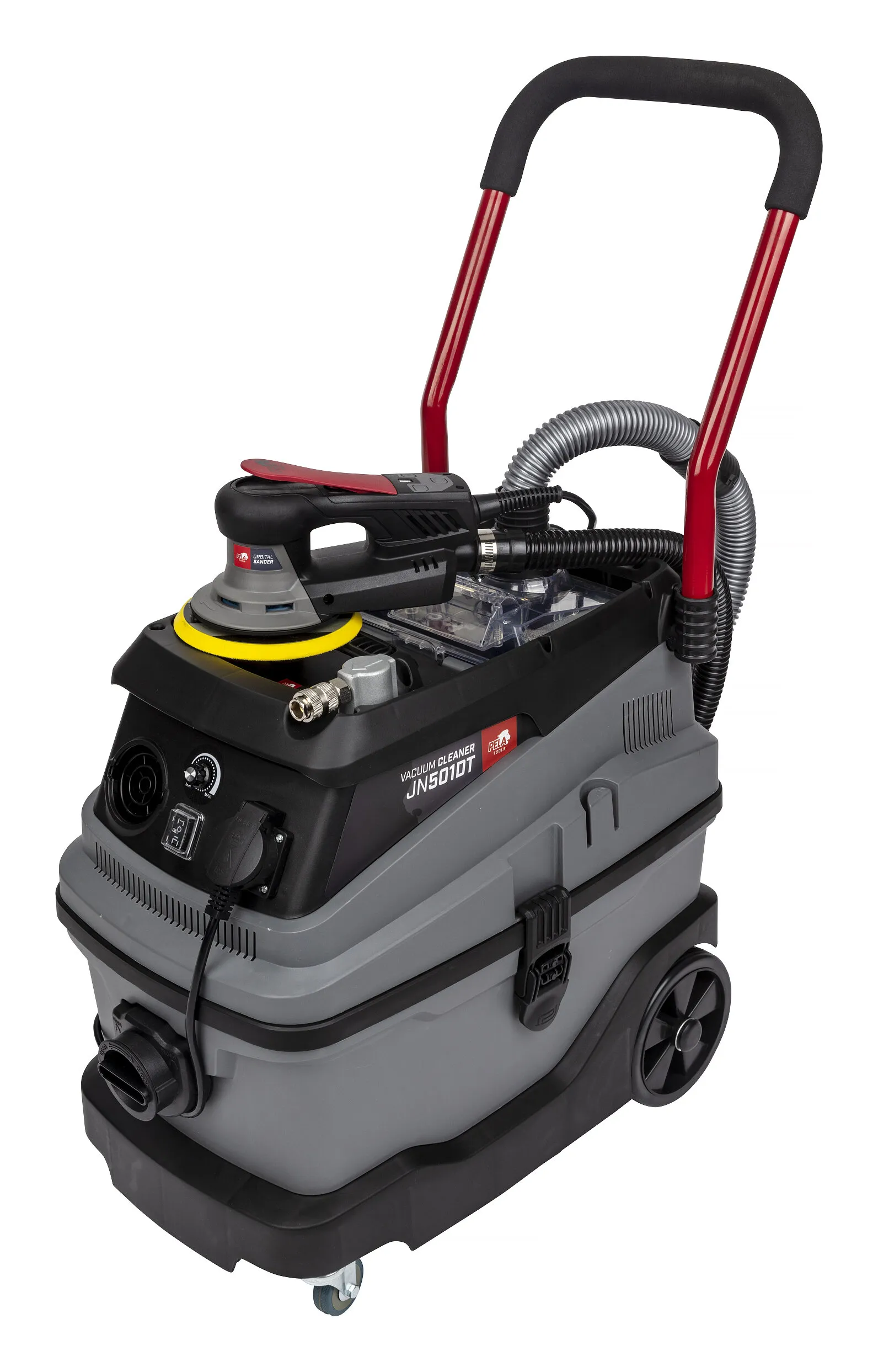 Slipmaskin ROS090 med dammsugare JN501DT, 30 l 
